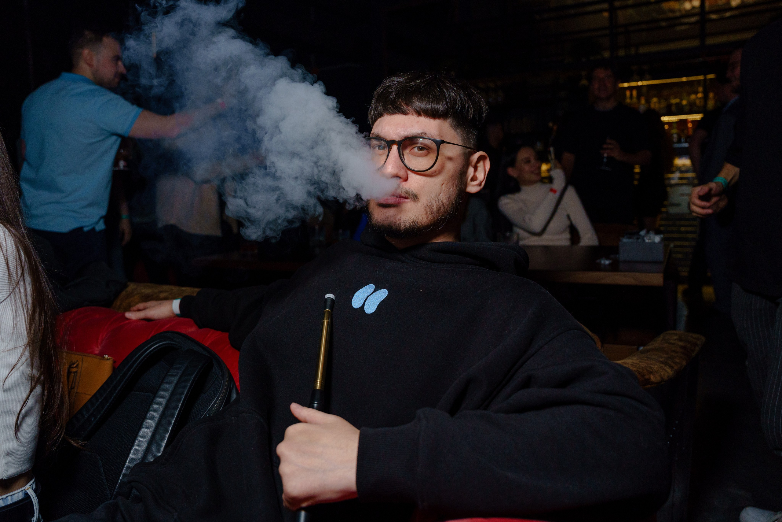 Crypto Summit 2024 After Party в SMOKE DOG. Репортажный фотограф Москва Сергей Дружинин