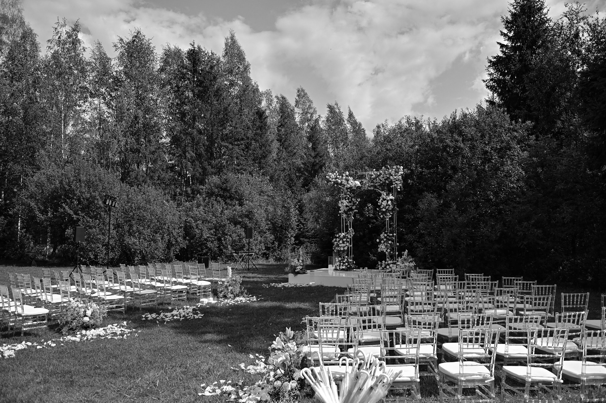 Свадебное торжество в усадьбе Тайны Рублёва. Kirillova Studio — мастерская декора и событий Юли Кирилловой