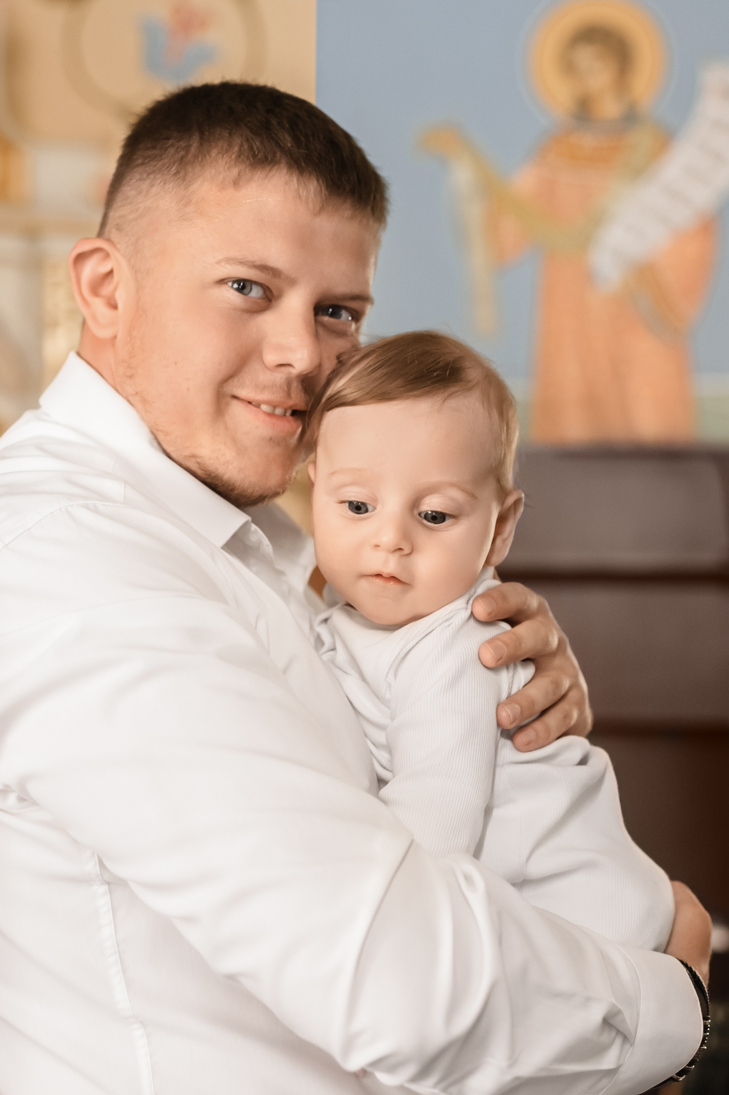 Храм Угрешского. Крещение на Вербное. Церковный фотограф на Таинство Крещения и Венчания в Оренбурге и Оренбургской области Екатерина Белкина