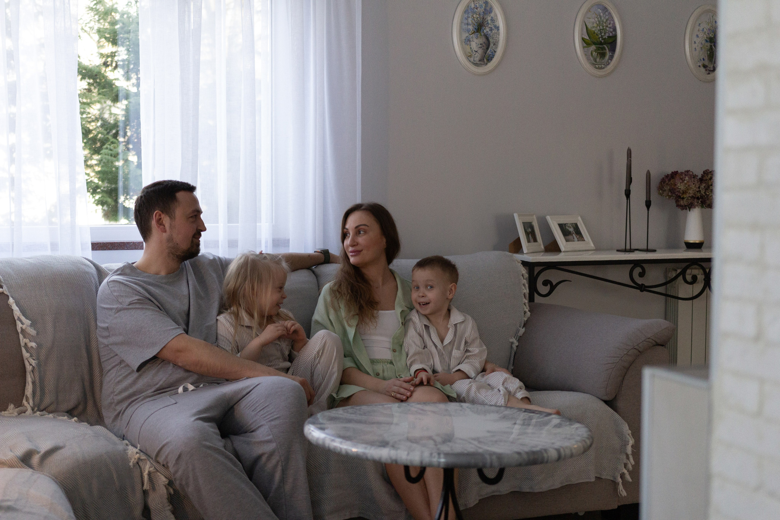 Семья Юлии и Станислава. Елена Ушакова профессиональный фотограф в Санкт-Петербурге