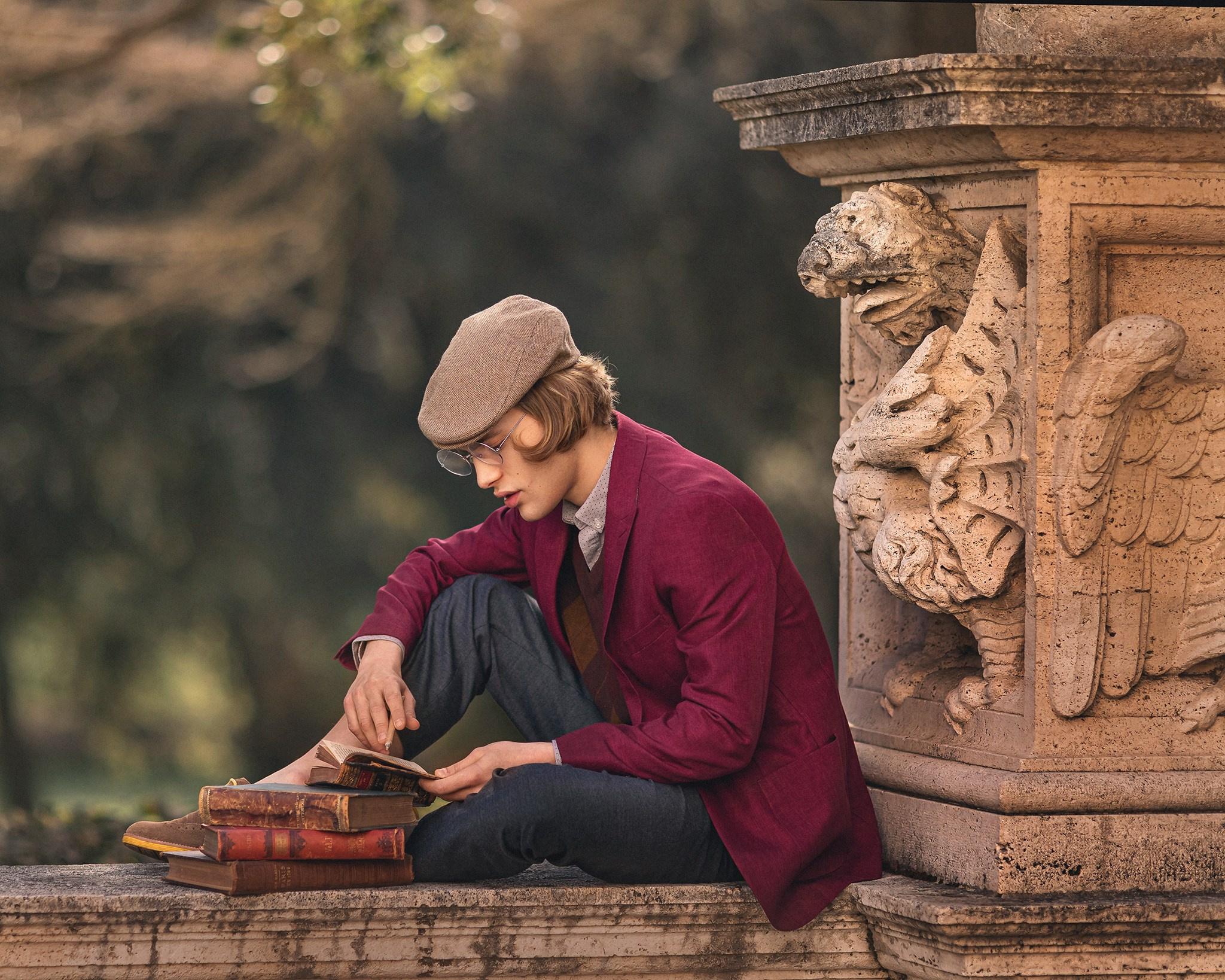 Римский студент. Детский и семейный фотограф Елена Михайлова в Москве
