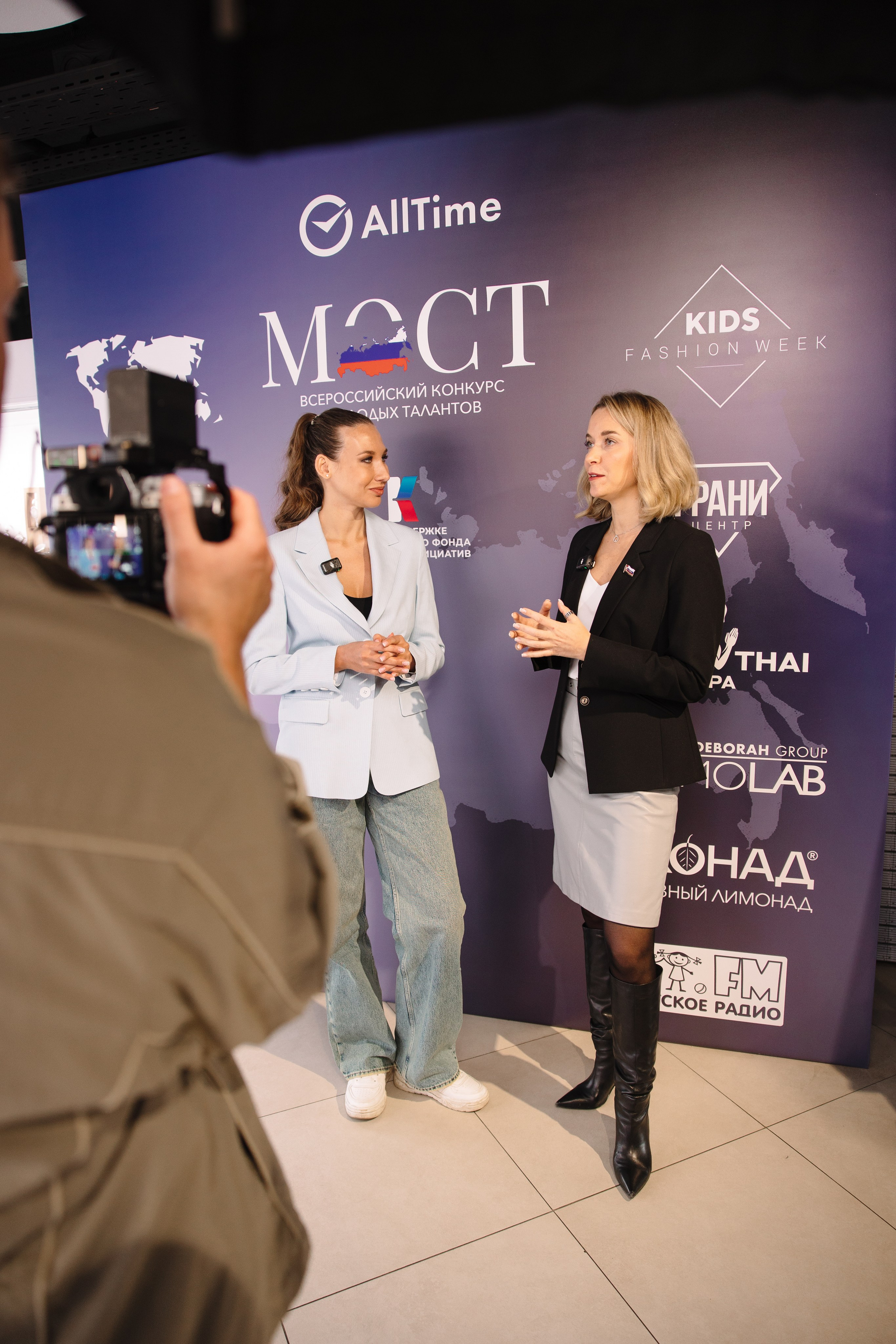 Пресс-конференция Всероссийского конкурса молодых талантов «МОСТ». Контент фотограф в Москве и области Елена Кулакова