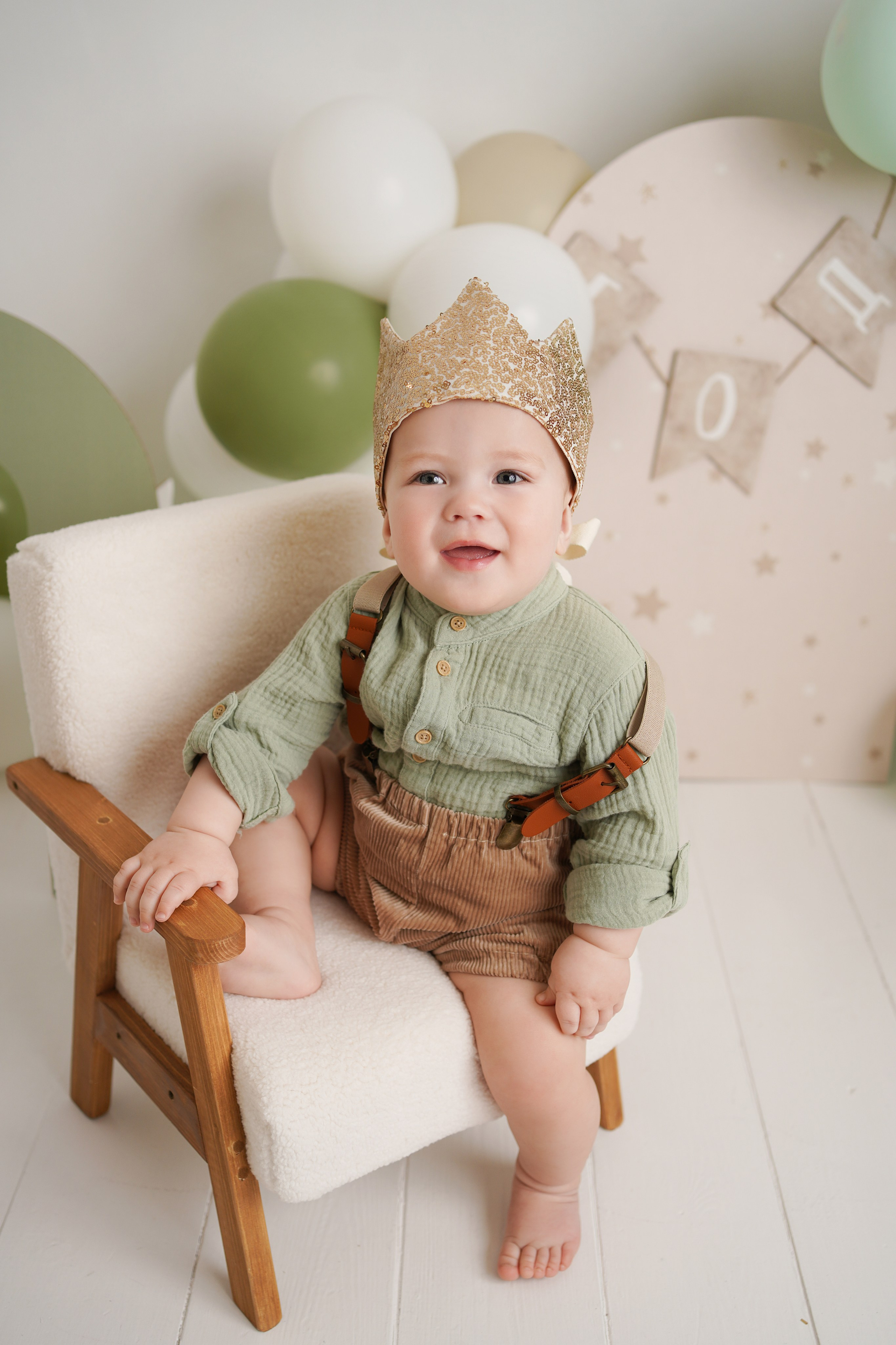 Детская фотосессия Первый годик для мальчиков. Детский фотограф и фотограф новорожденных в Калининград Оксана Иваний