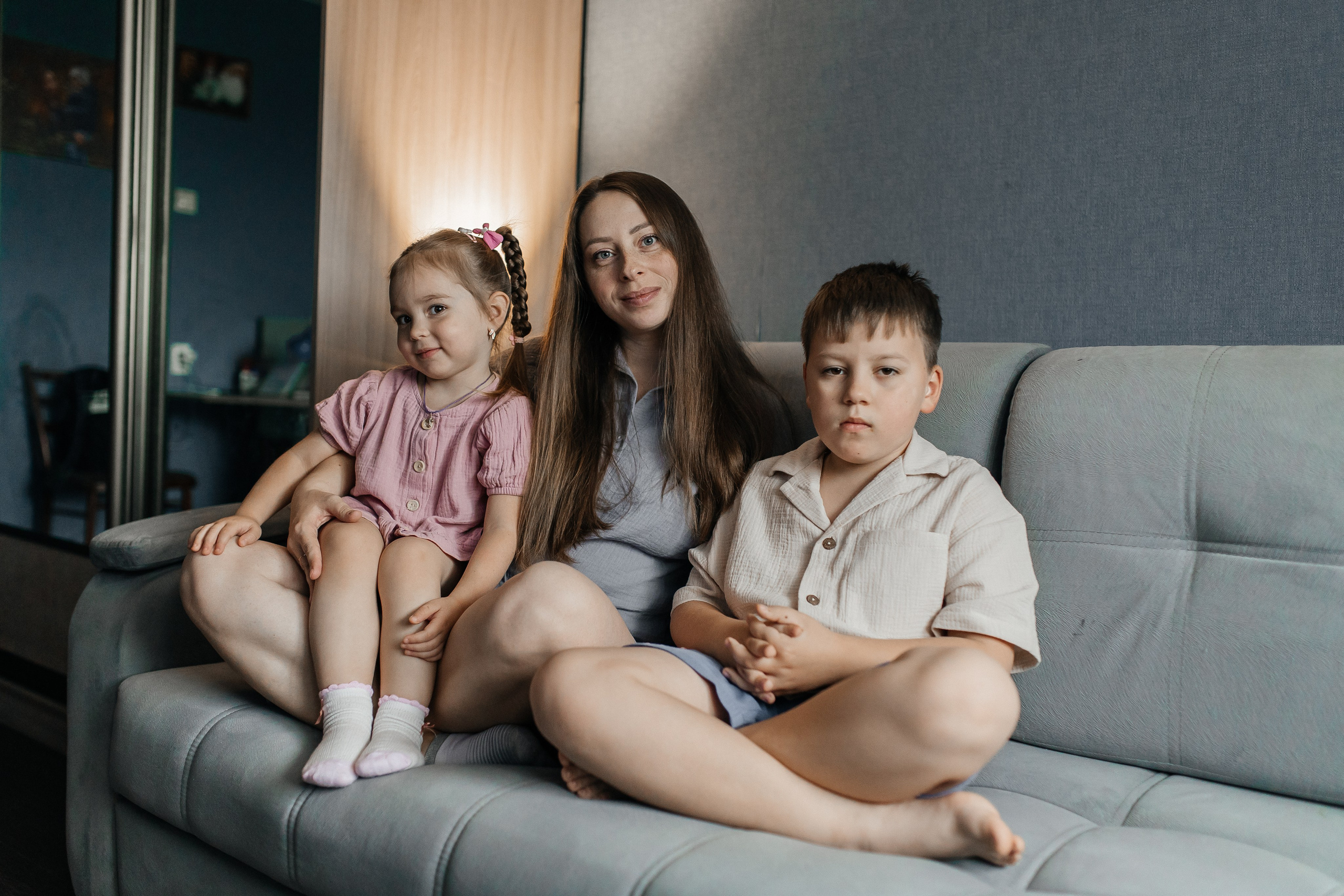 Елизавета, Михаил и Анфиса. Елена Семейный фотограф Санкт-Петербург