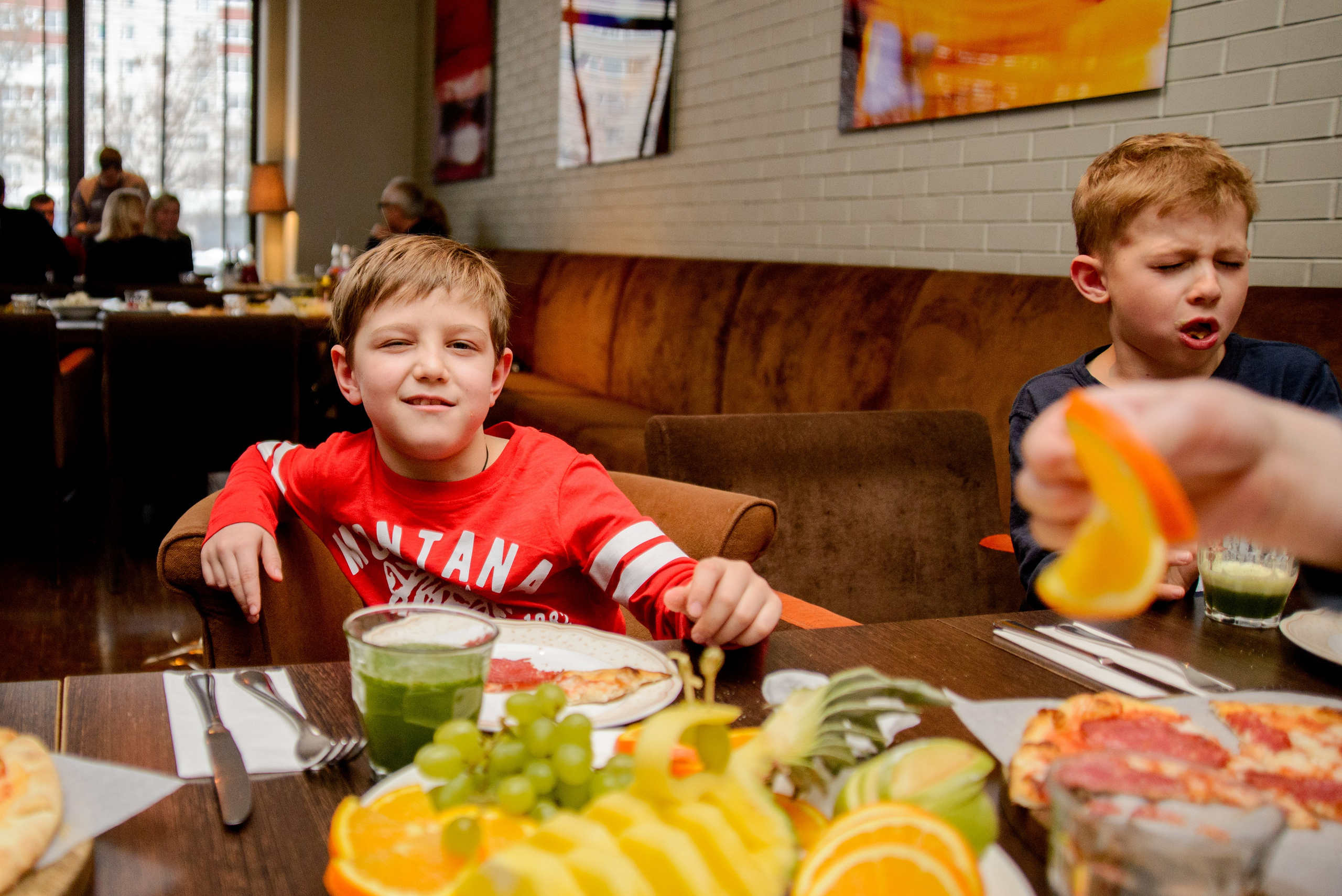 Детский день рождения в ресторане