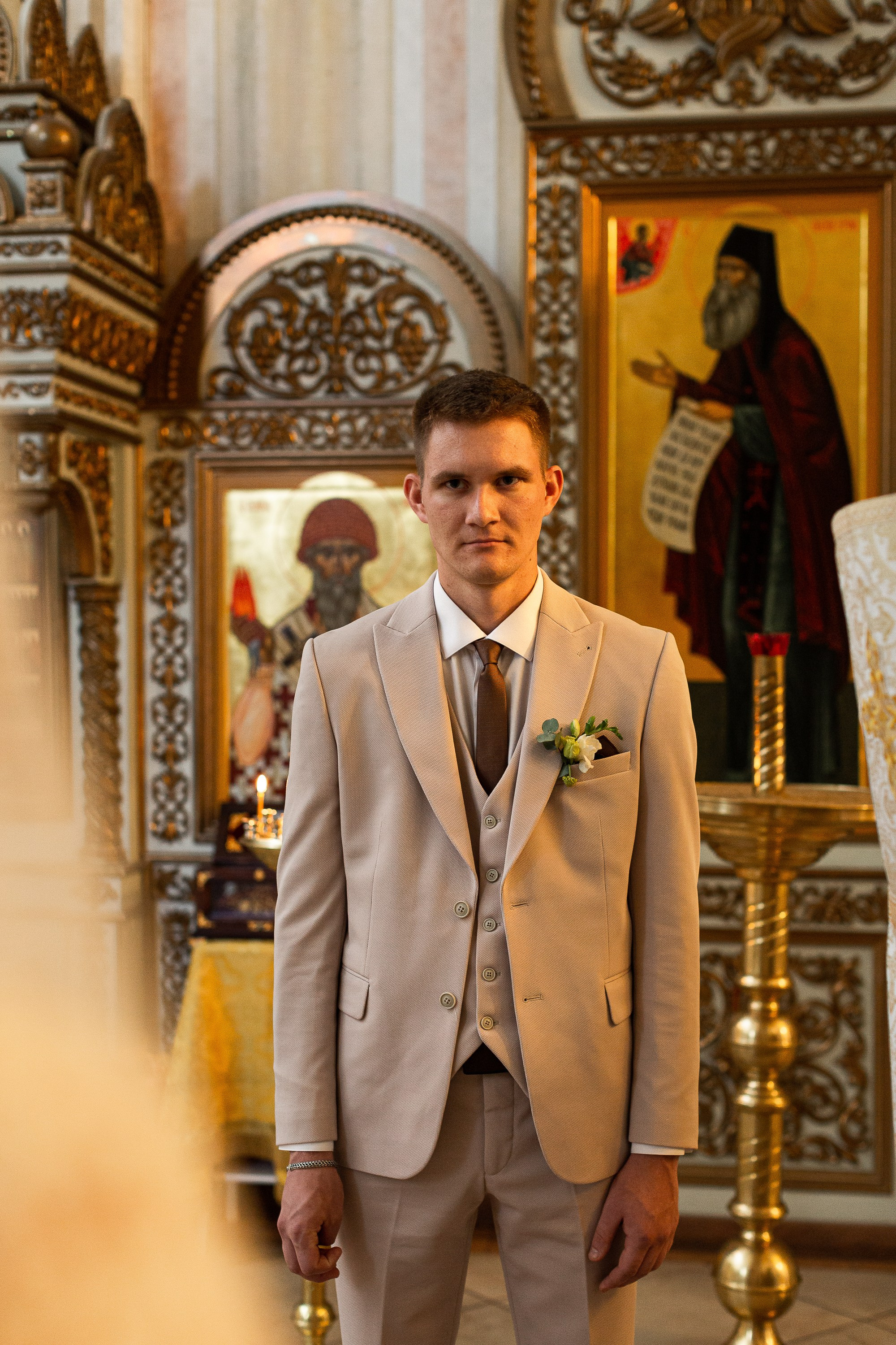 Венчание в храме Живоначальной Троицы на Шаболовке