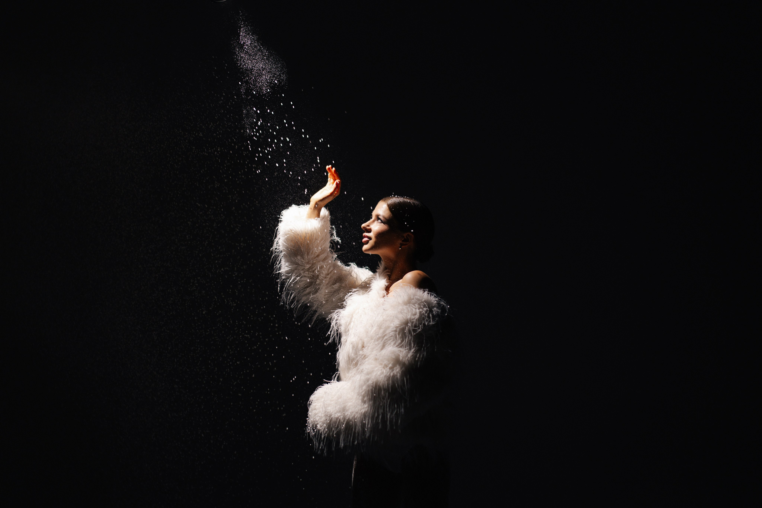 Вика/Снег. Брысина Алёна/ фотограф Петрозаводск, Карелия