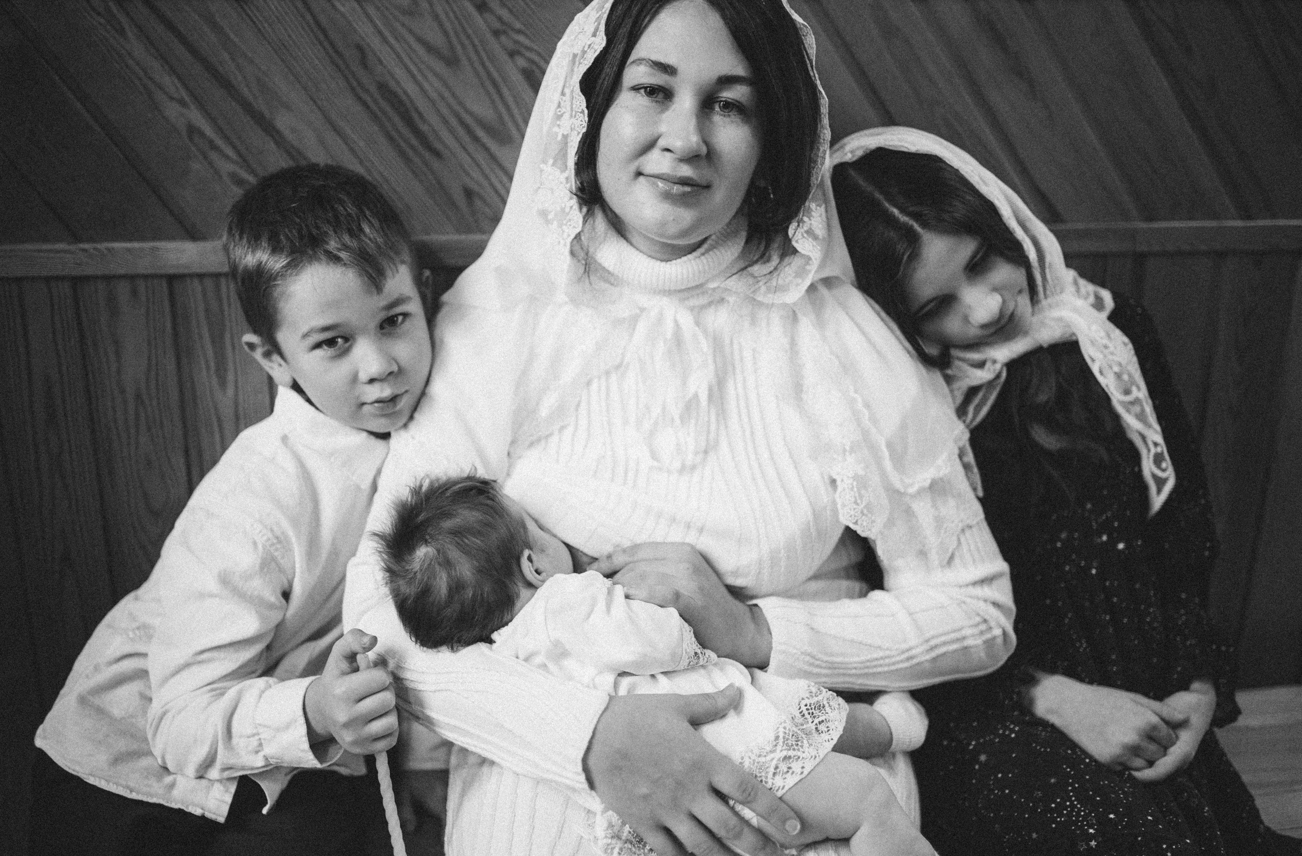 Крещение. Семейный и портретный фотограф в Новосибирске Мария Хлебус