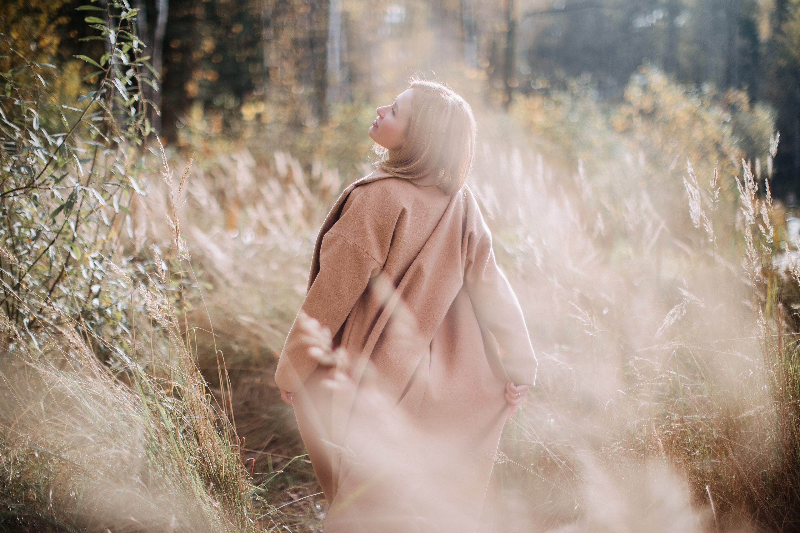 Улица & природа. Модель Москва каталожная и творческая съемка Anna Antlers