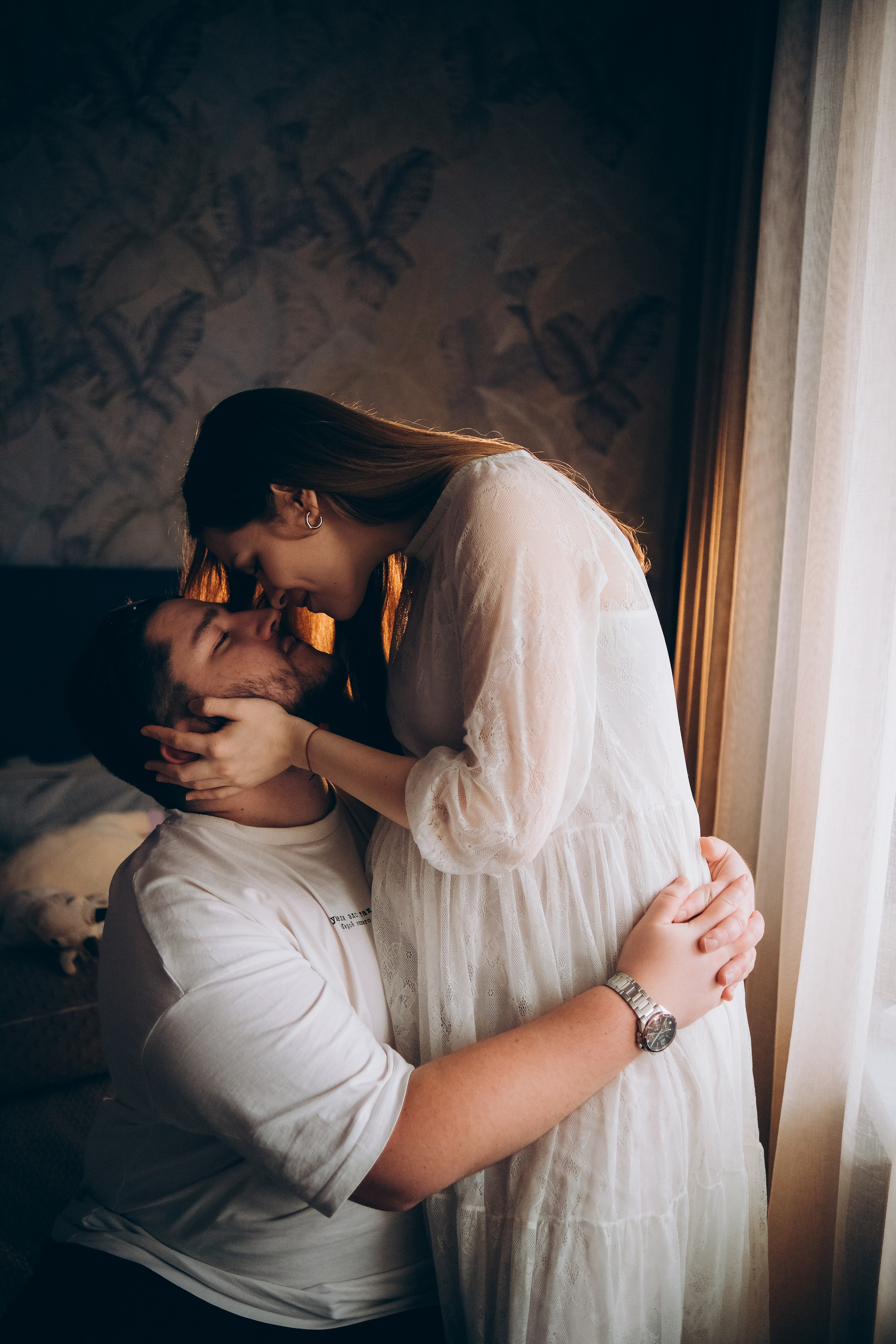 Ксения и Иракли. Семейный детский ньюборн фотограф в Москве Марта Петрова