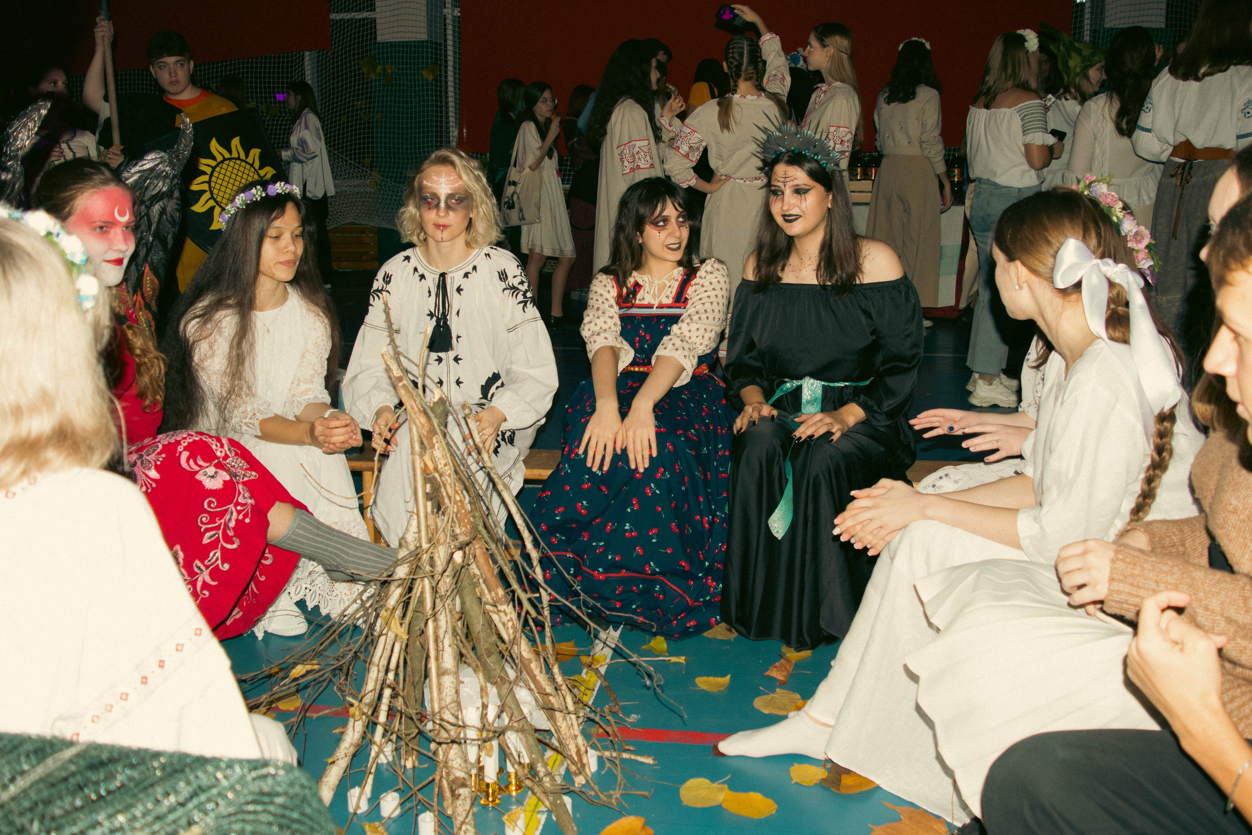 Репортажная съёмка с Хеллуина. Фотограф Анастасия Лощакова в Москве