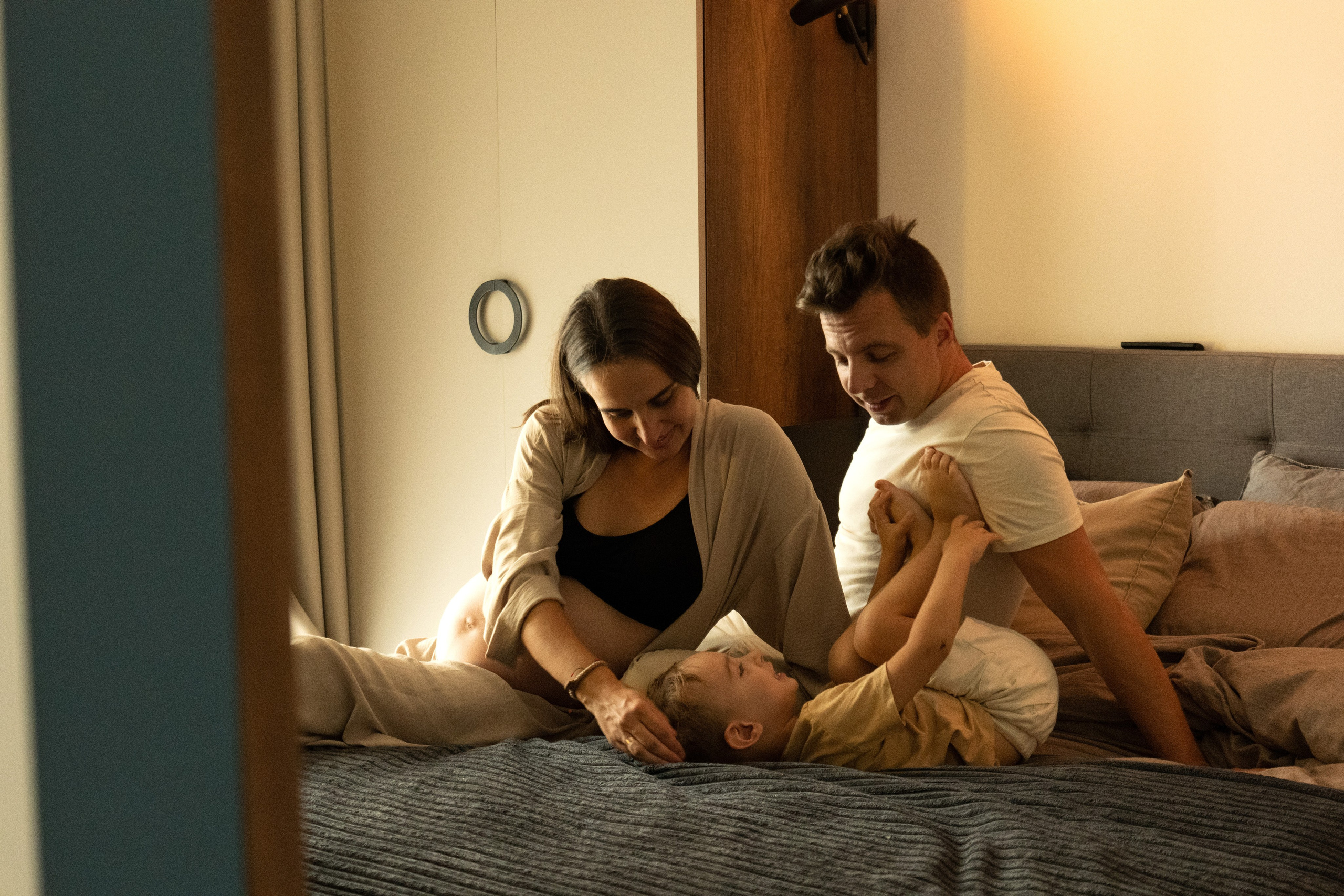 Домашняя фотосессия «В ожидании». Фотограф видеограф Ольга Василевская