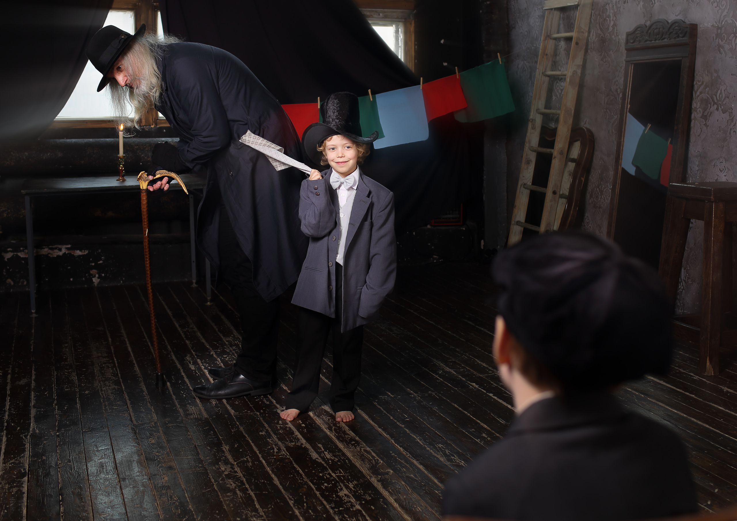 Фотосессия в стиле "Оливер Твист". Семейный и детский фотограф Александра Кор. Москва