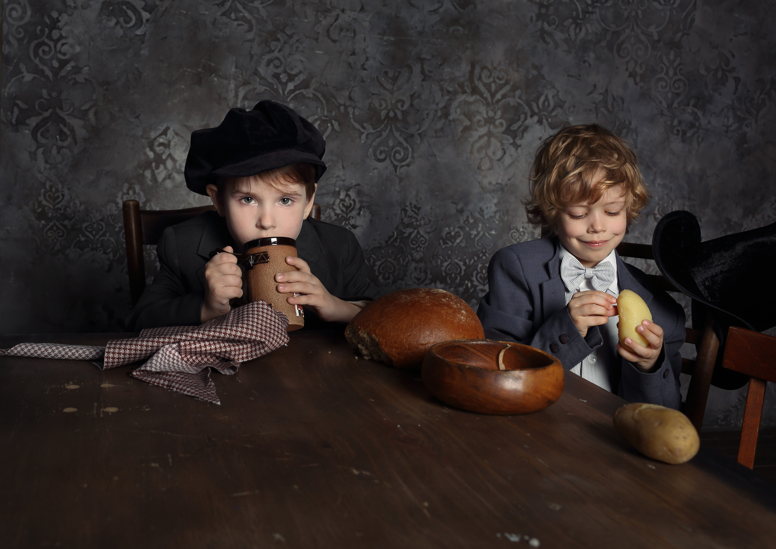 Фотосессия в стиле "Оливер Твист". Семейный и детский фотограф Александра Кор. Москва