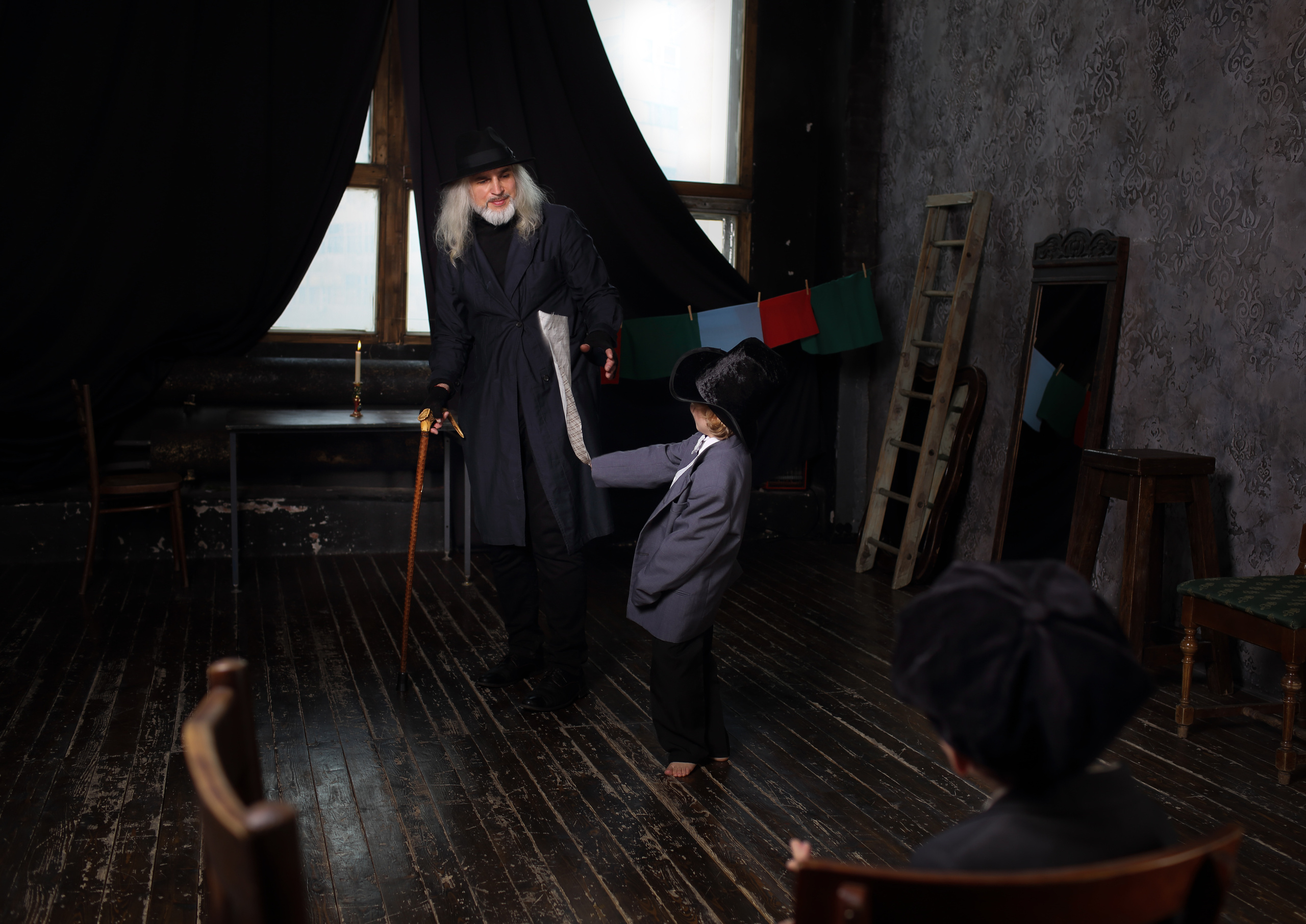 Фотосессия в стиле "Оливер Твист". Семейный и детский фотограф Александра Кор. Москва