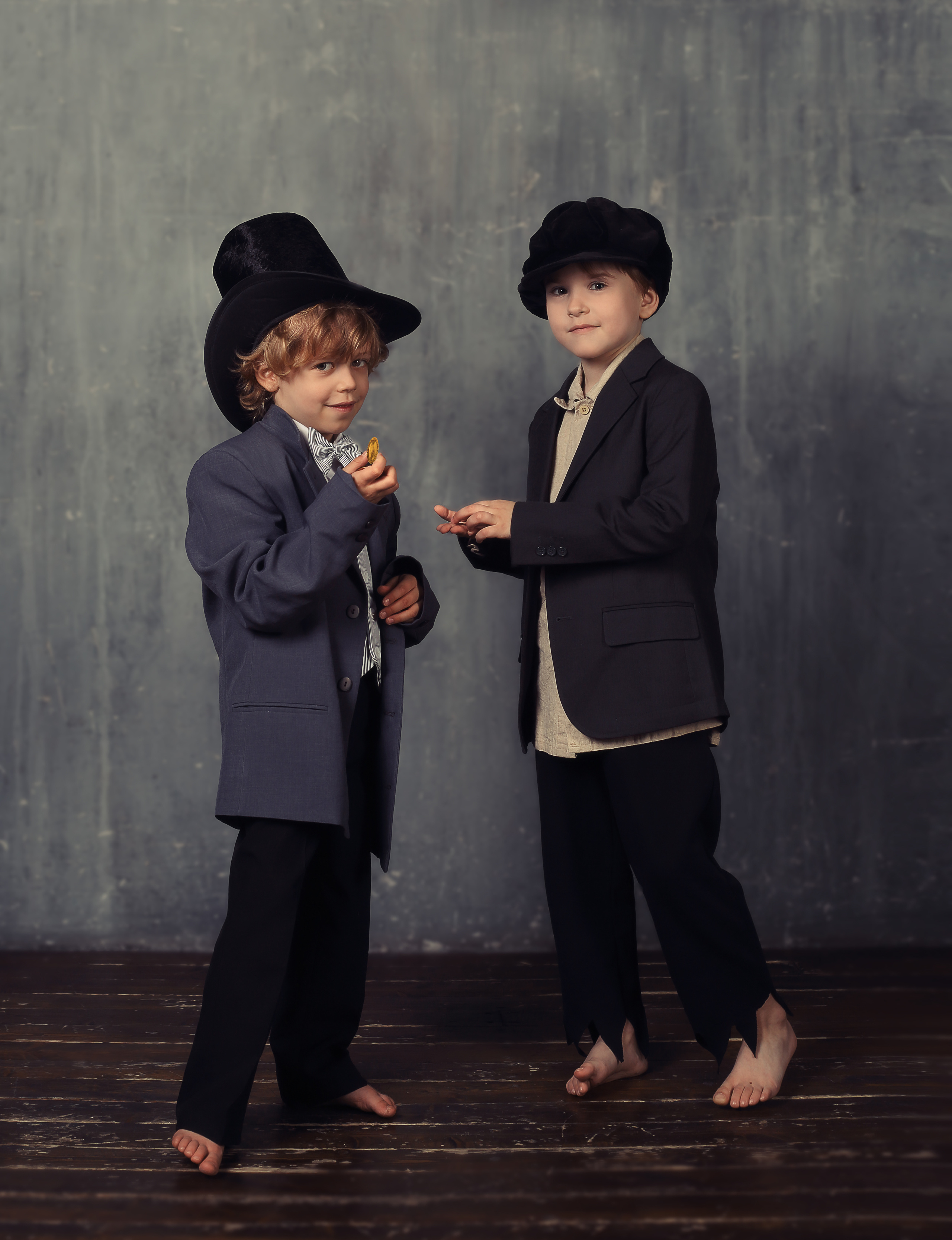 Фотосессия в стиле "Оливер Твист". Семейный и детский фотограф Александра Кор. Москва