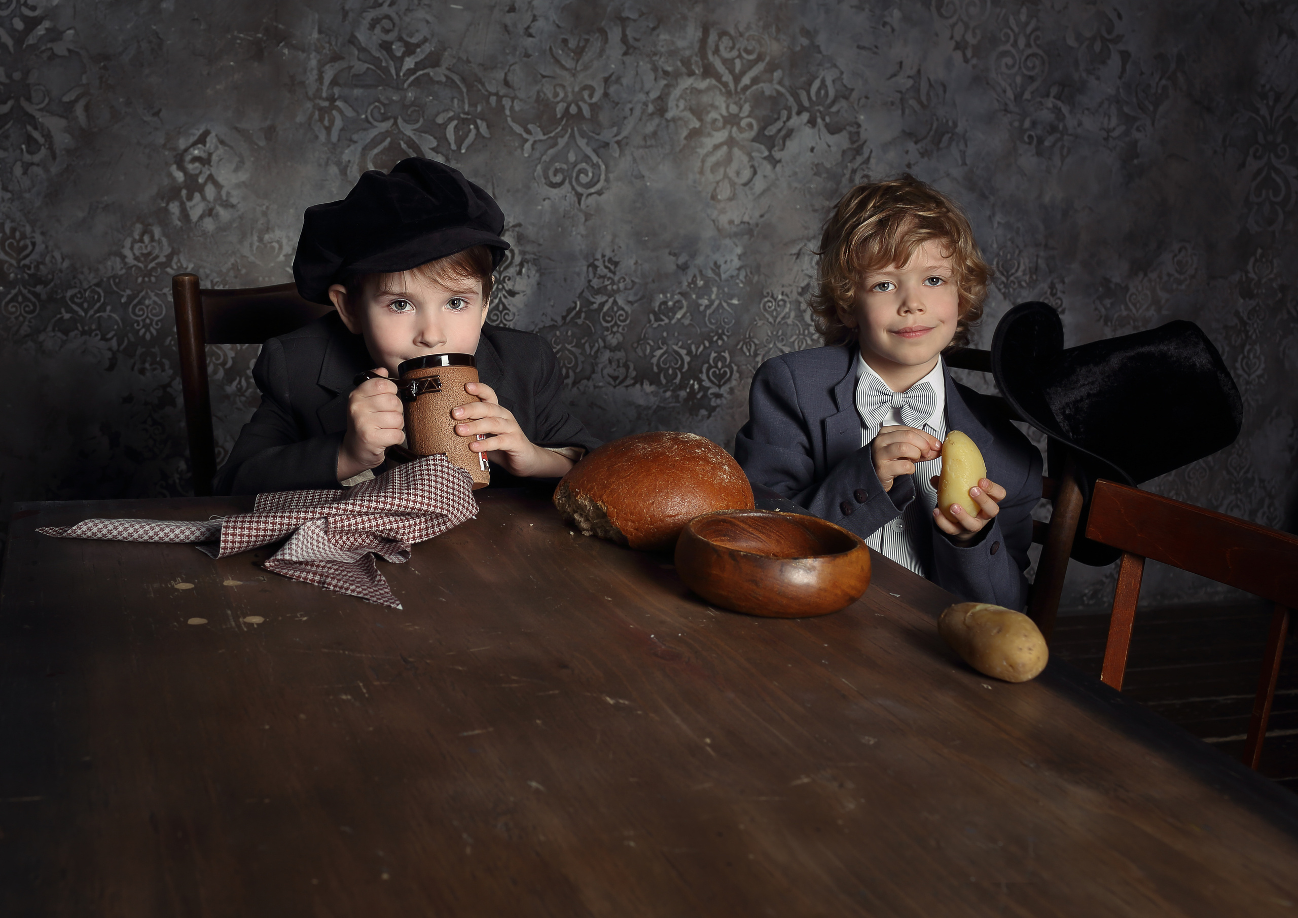Фотосессия в стиле "Оливер Твист". Семейный и детский фотограф Александра Кор. Москва