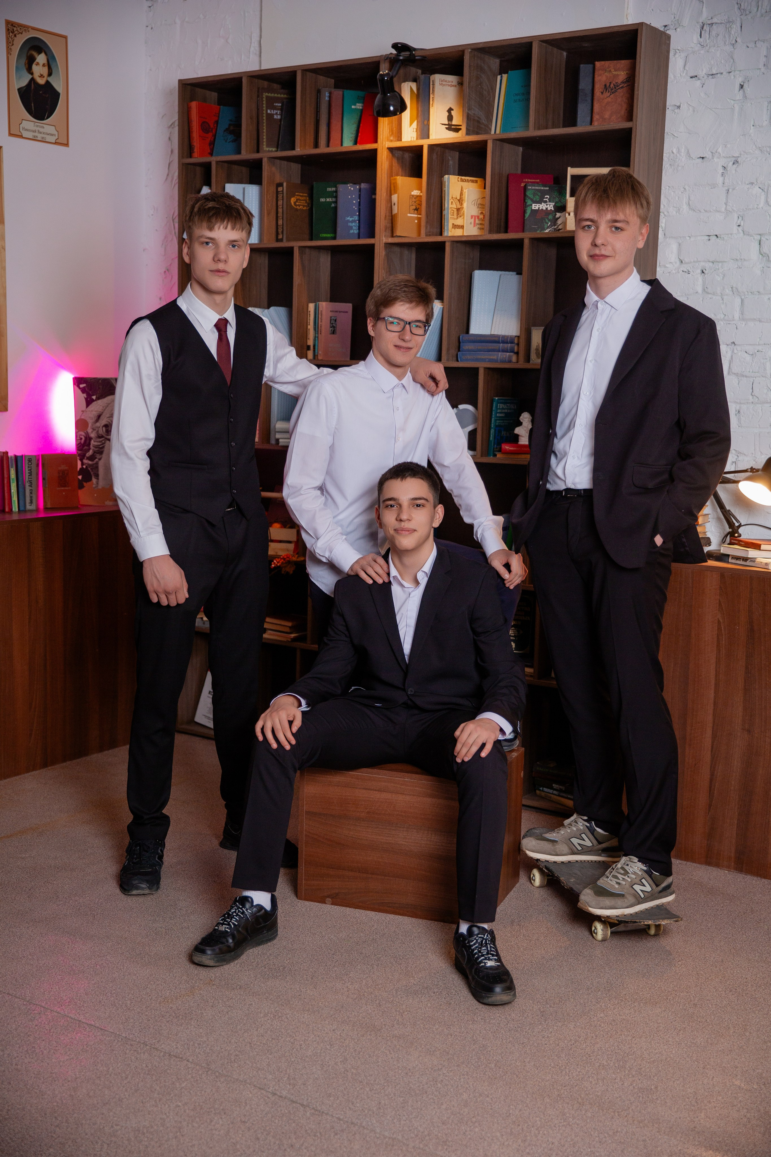 Школьная локация в  _PS studio_. Школьный фотограф в Туле Светлана Привезенцева