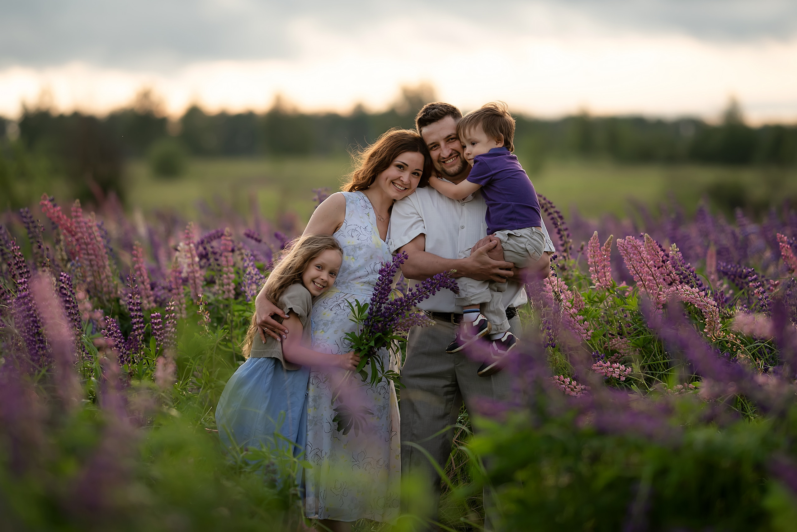 Семьи. Семейный и детский фотограф в Москве и Туле