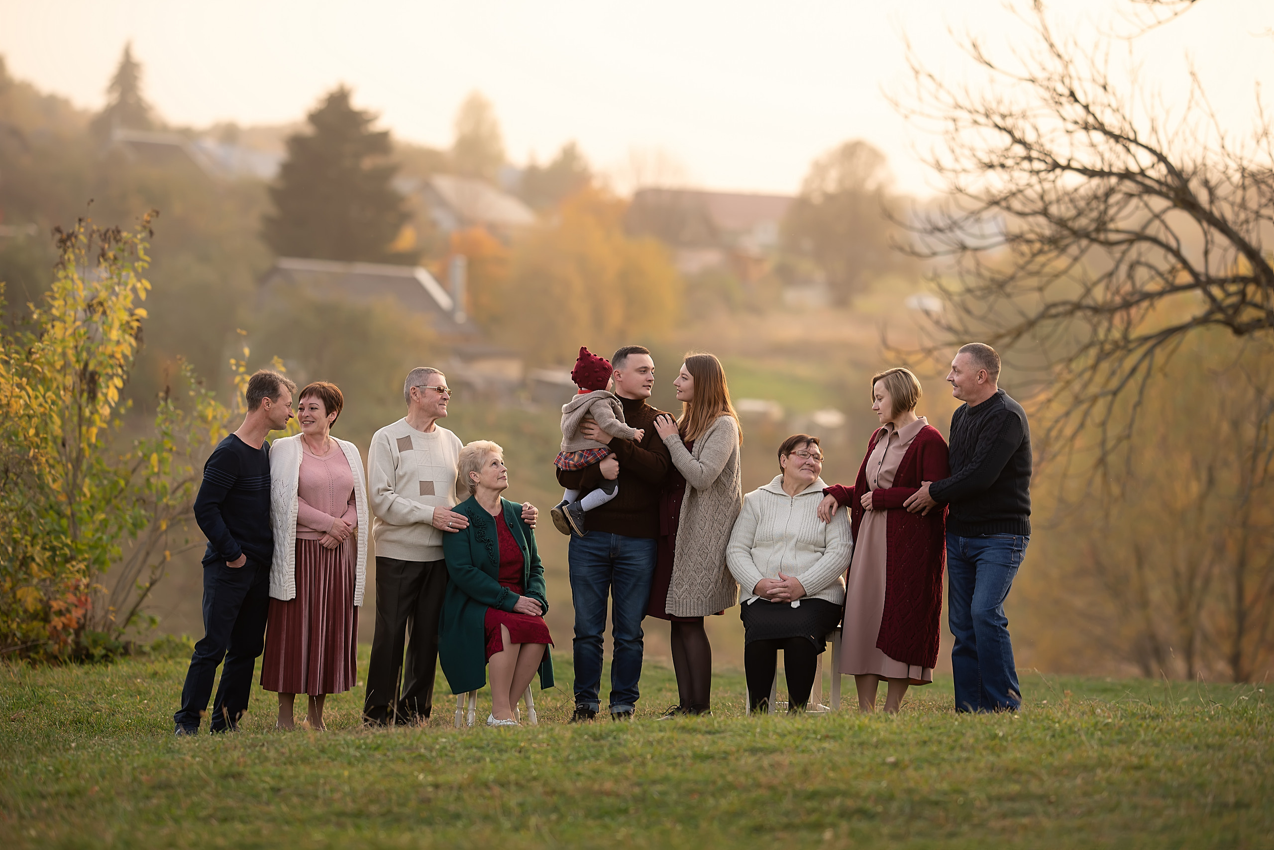 Большая семья. Семейный и детский фотограф в Москве и Туле