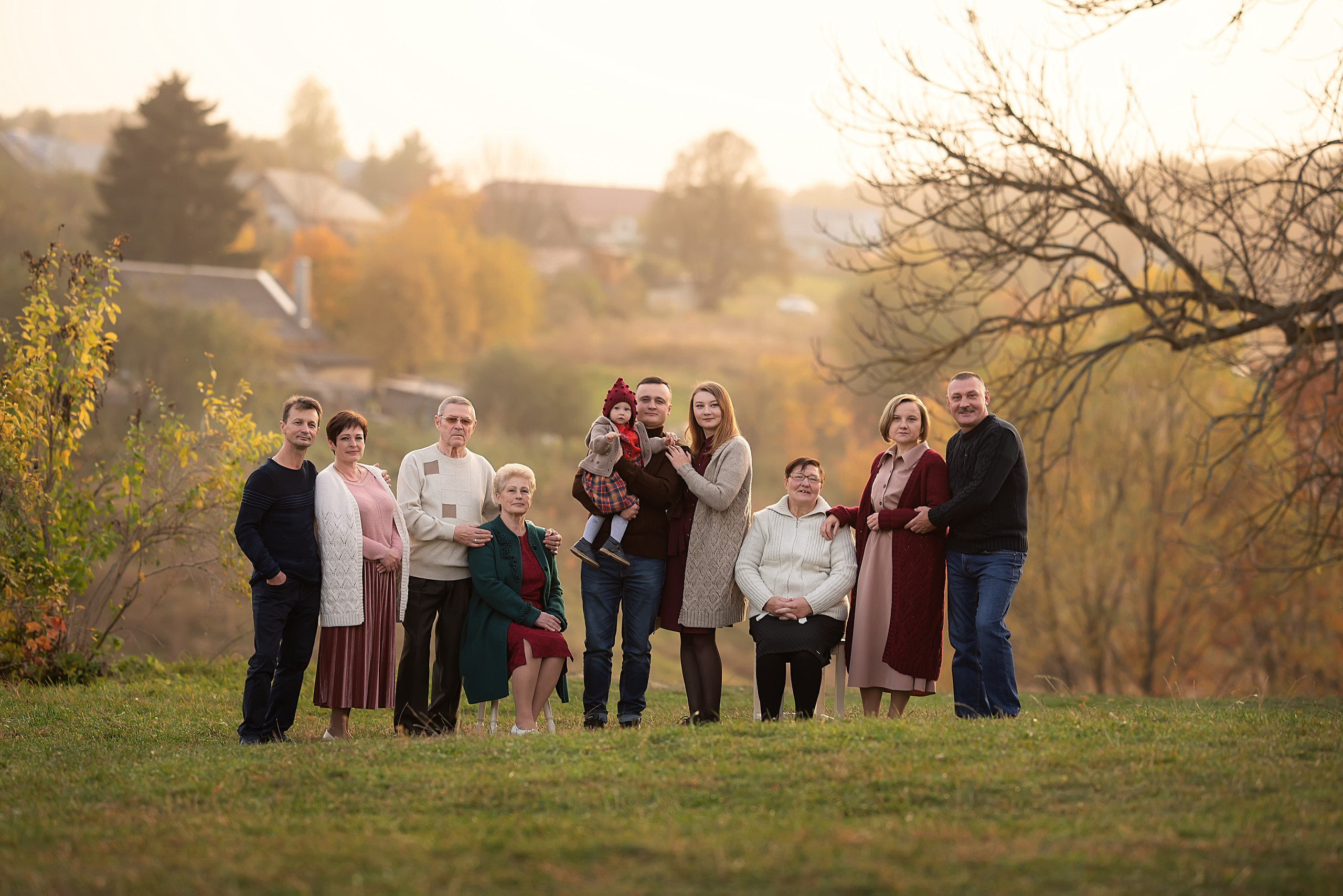 Большая семья. Семейный и детский фотограф в Москве и Туле