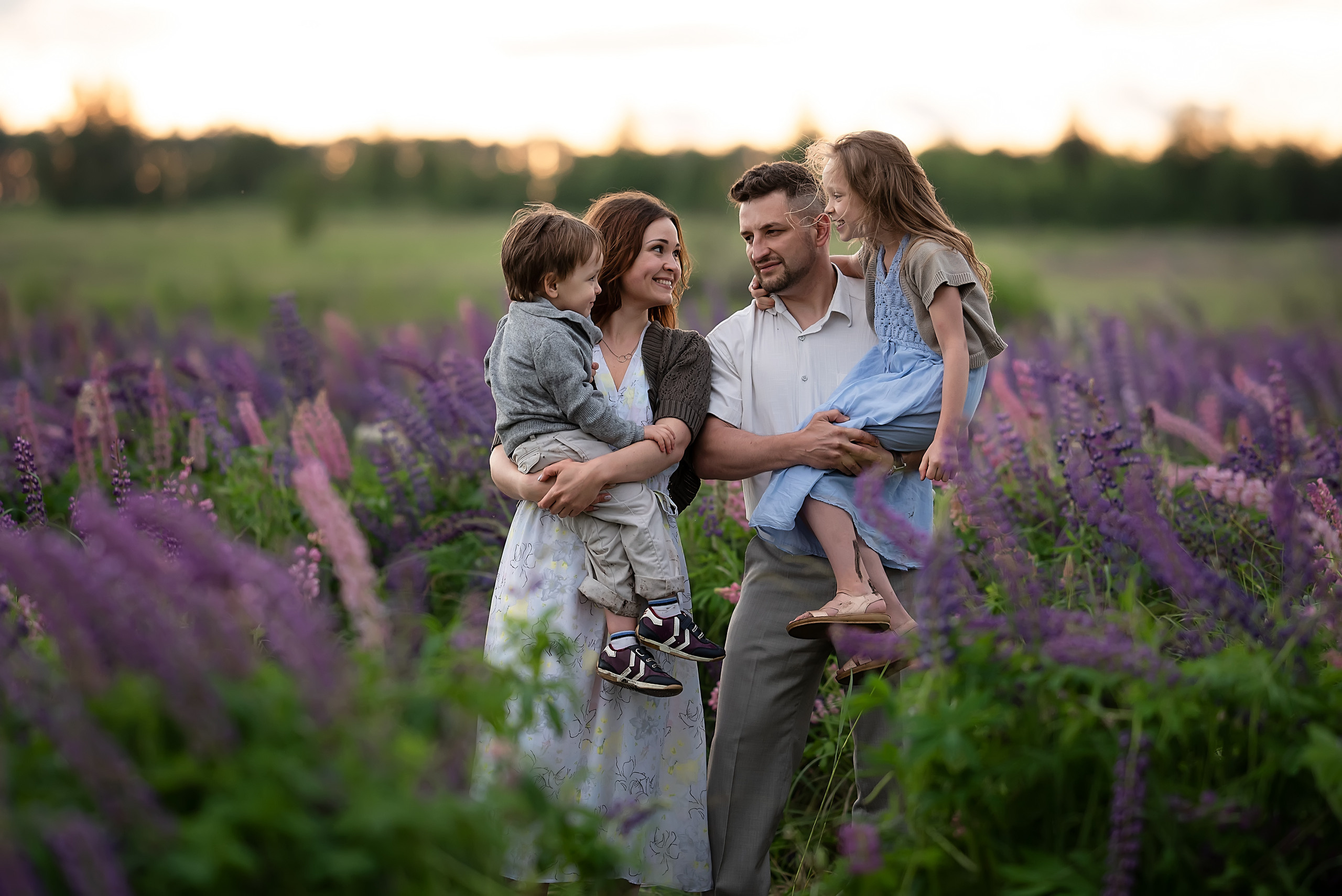 Семьи. Семейный и детский фотограф в Москве и Туле