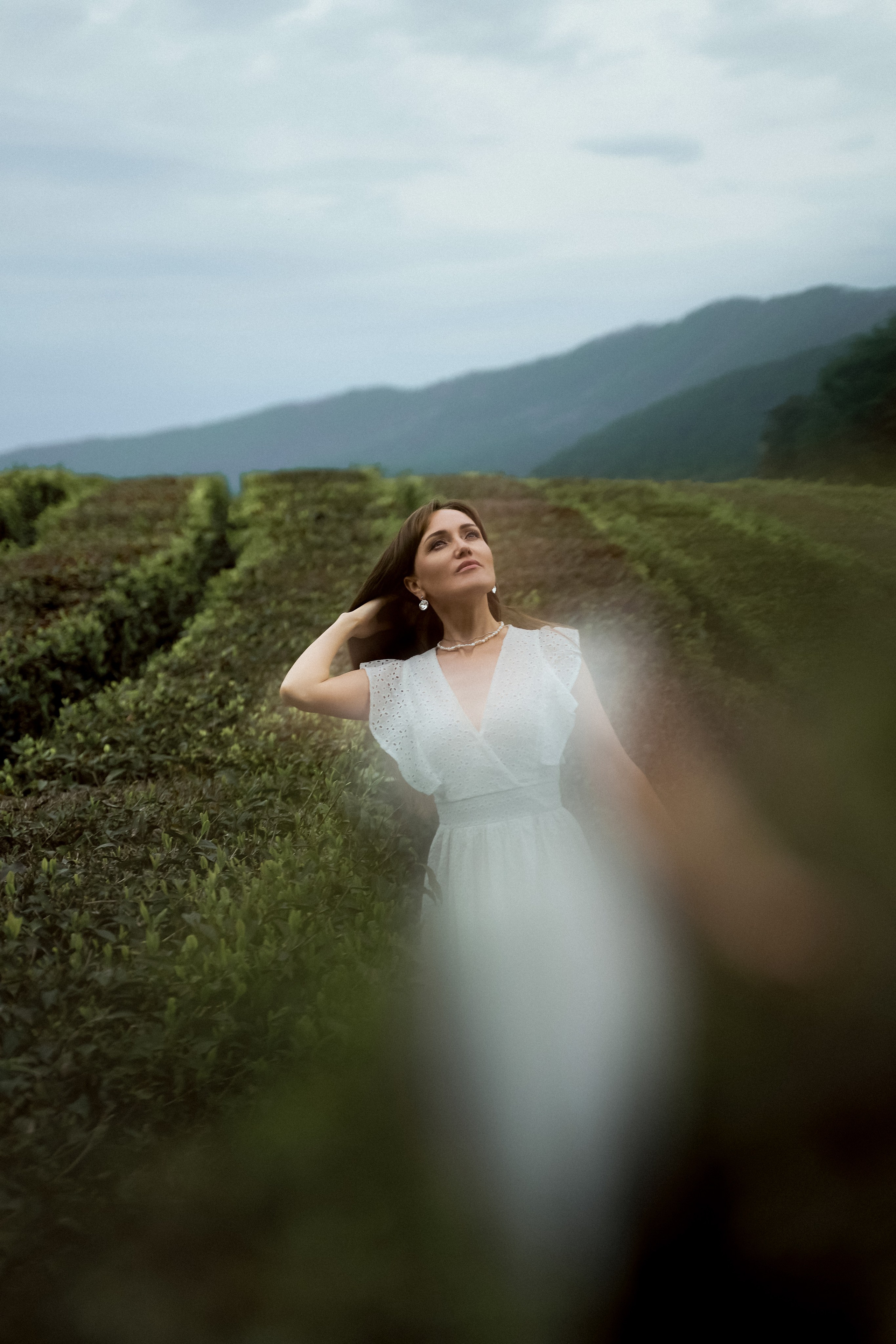 Ольга, фотосессия в Чайных плантациях