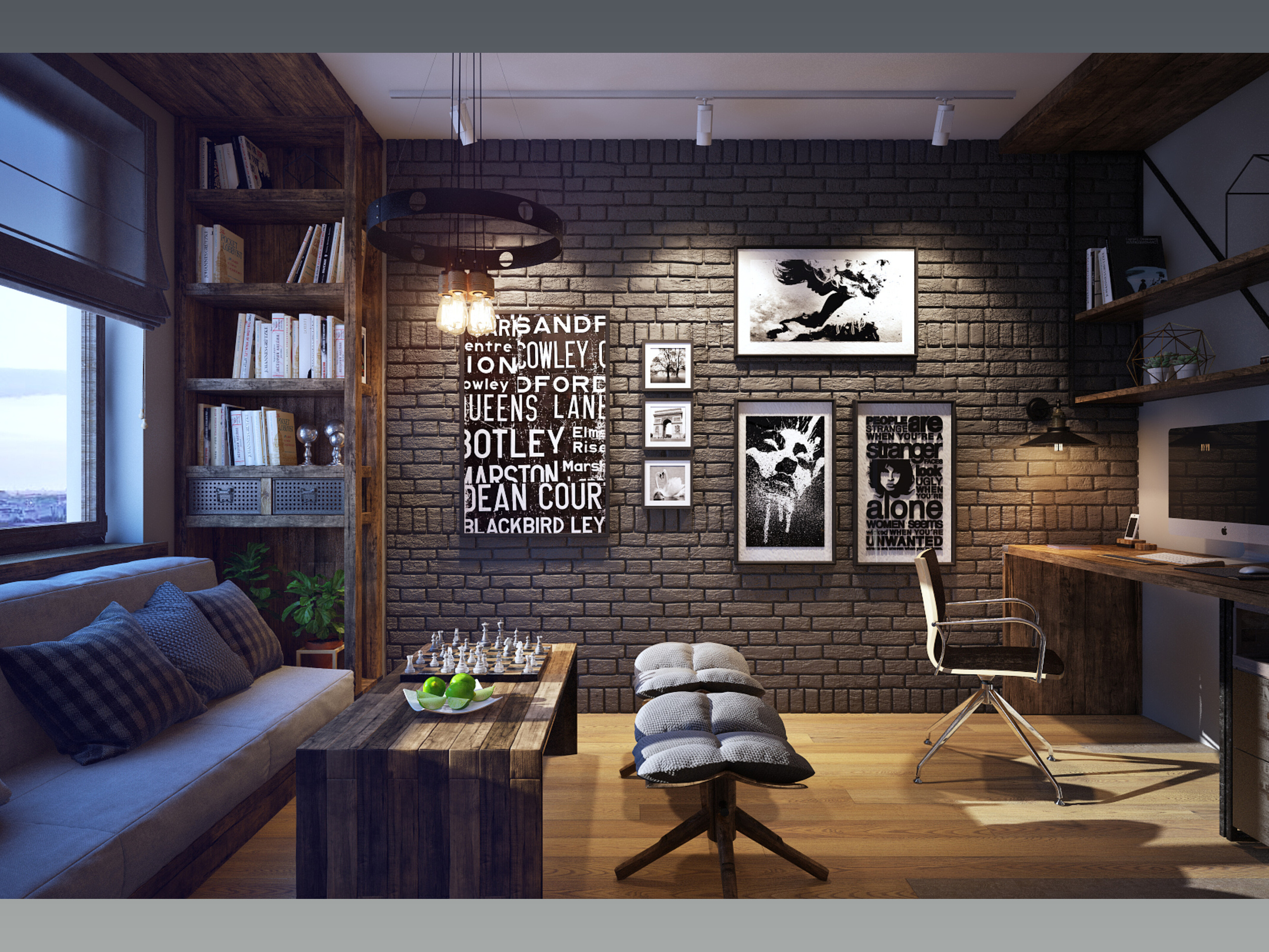 3D визуализация. Малюгина · Дизайн