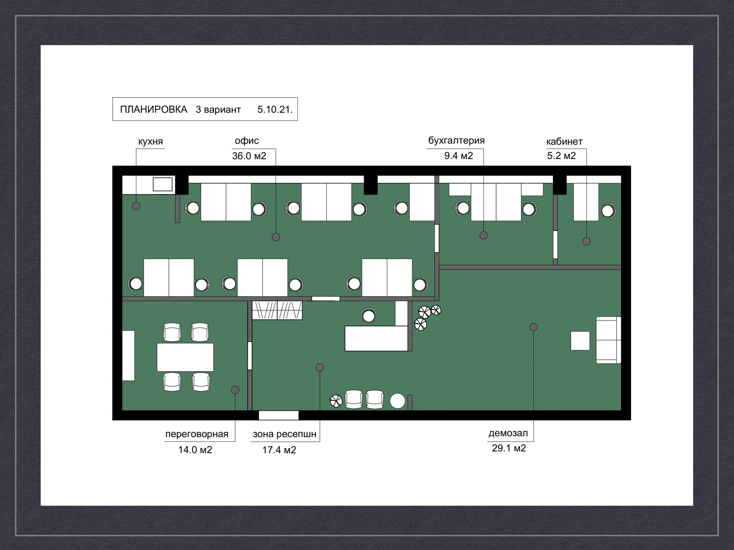 Офис. Малюгина · Дизайн