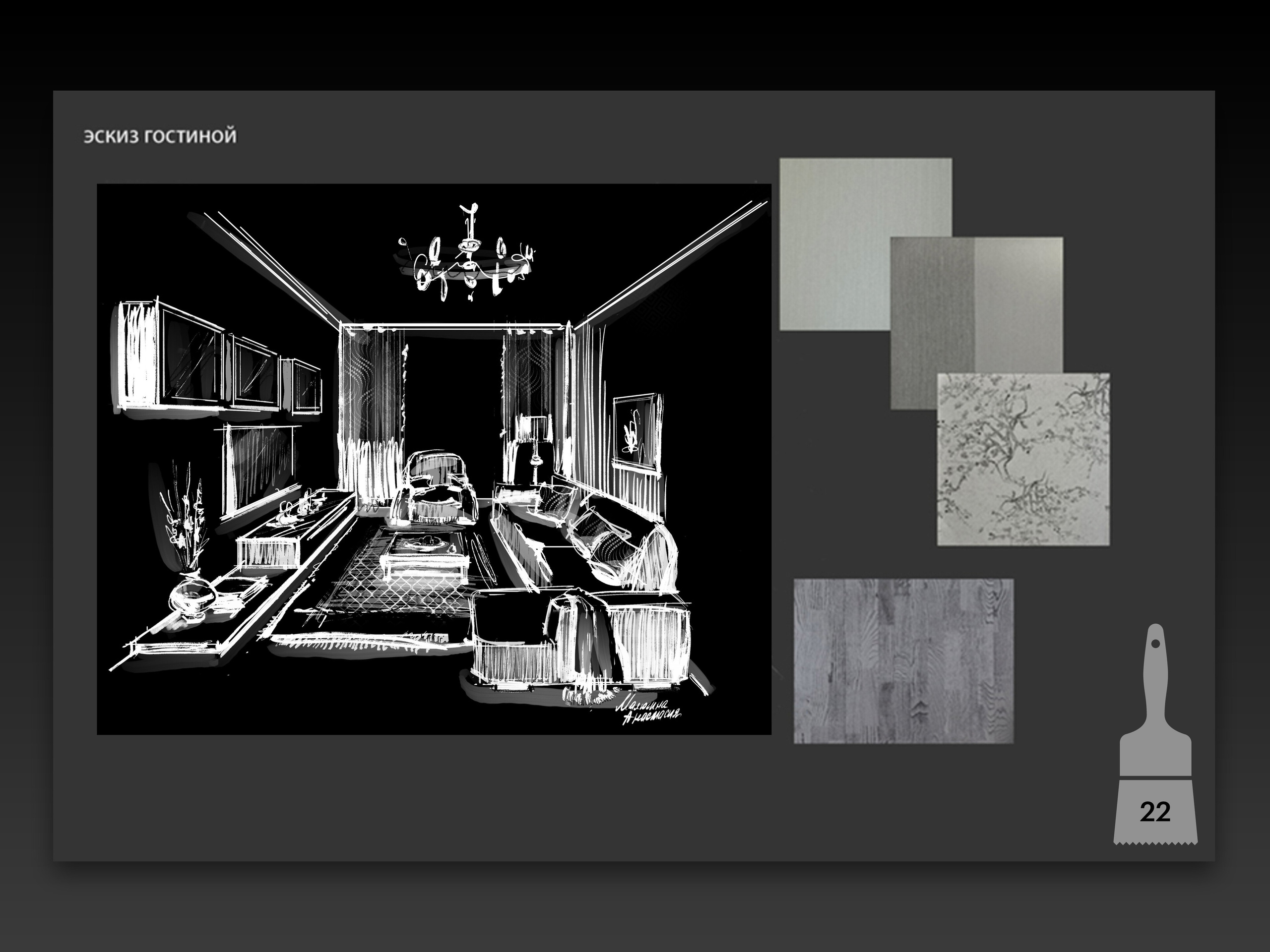 Дизайн-проект. Малюгина · Дизайн