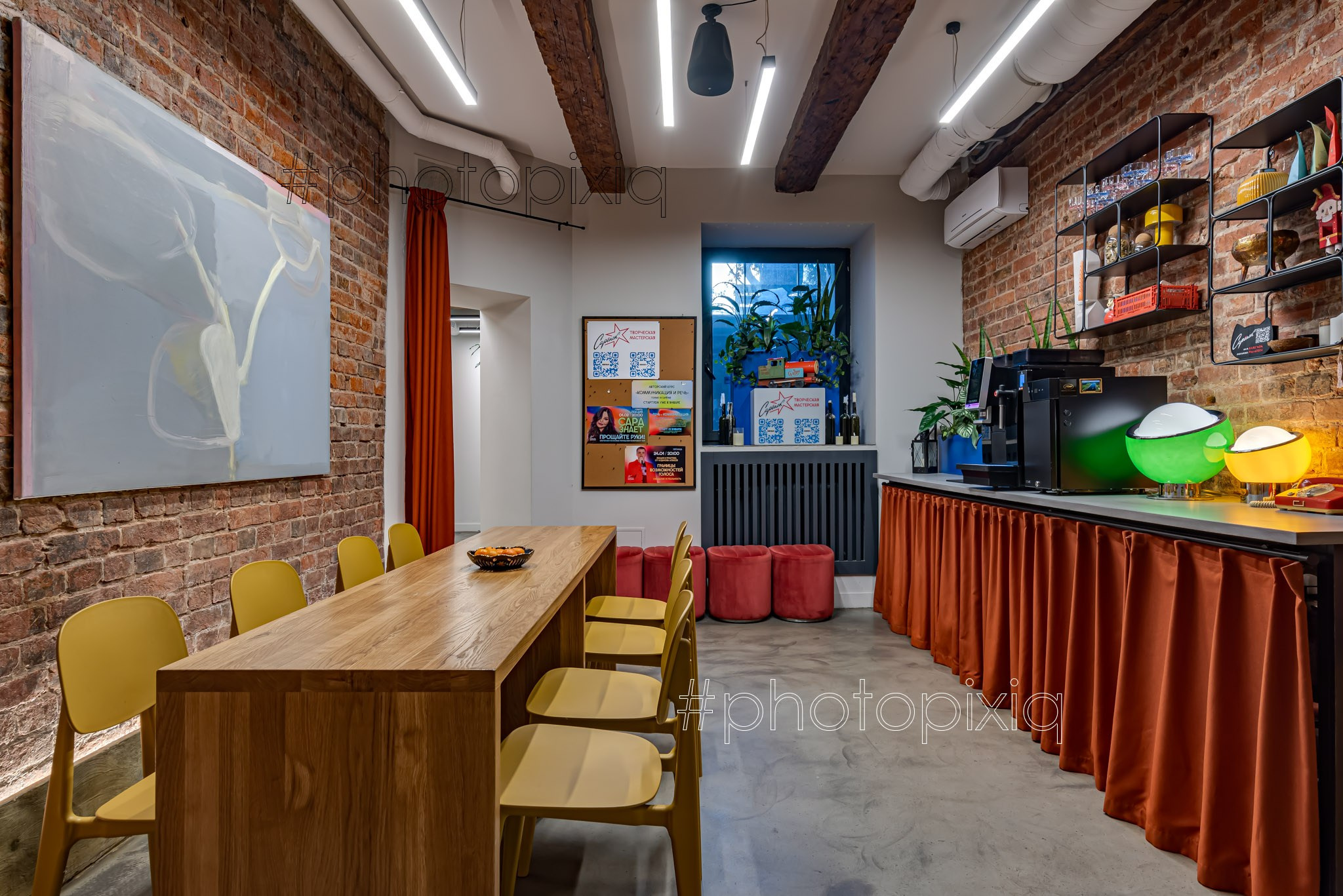 Интерьерная съёмка коворкинга САРЁНОК. Интерьерная съёмка и виртуальные туры — Интерьерный фотограф Кузнецов Сергей (photopixiq)