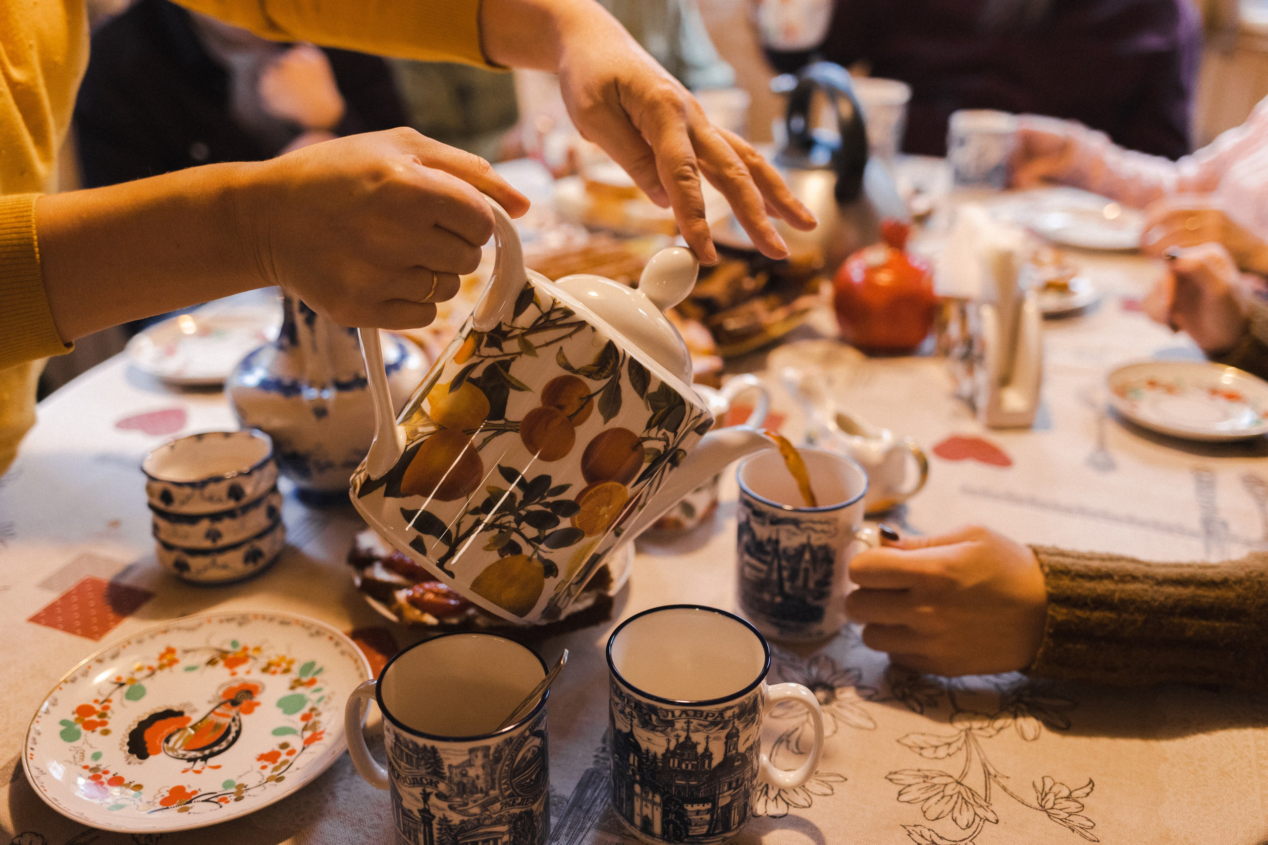 Five o'clock (история большой семьи). Семейный фотограф в Москве