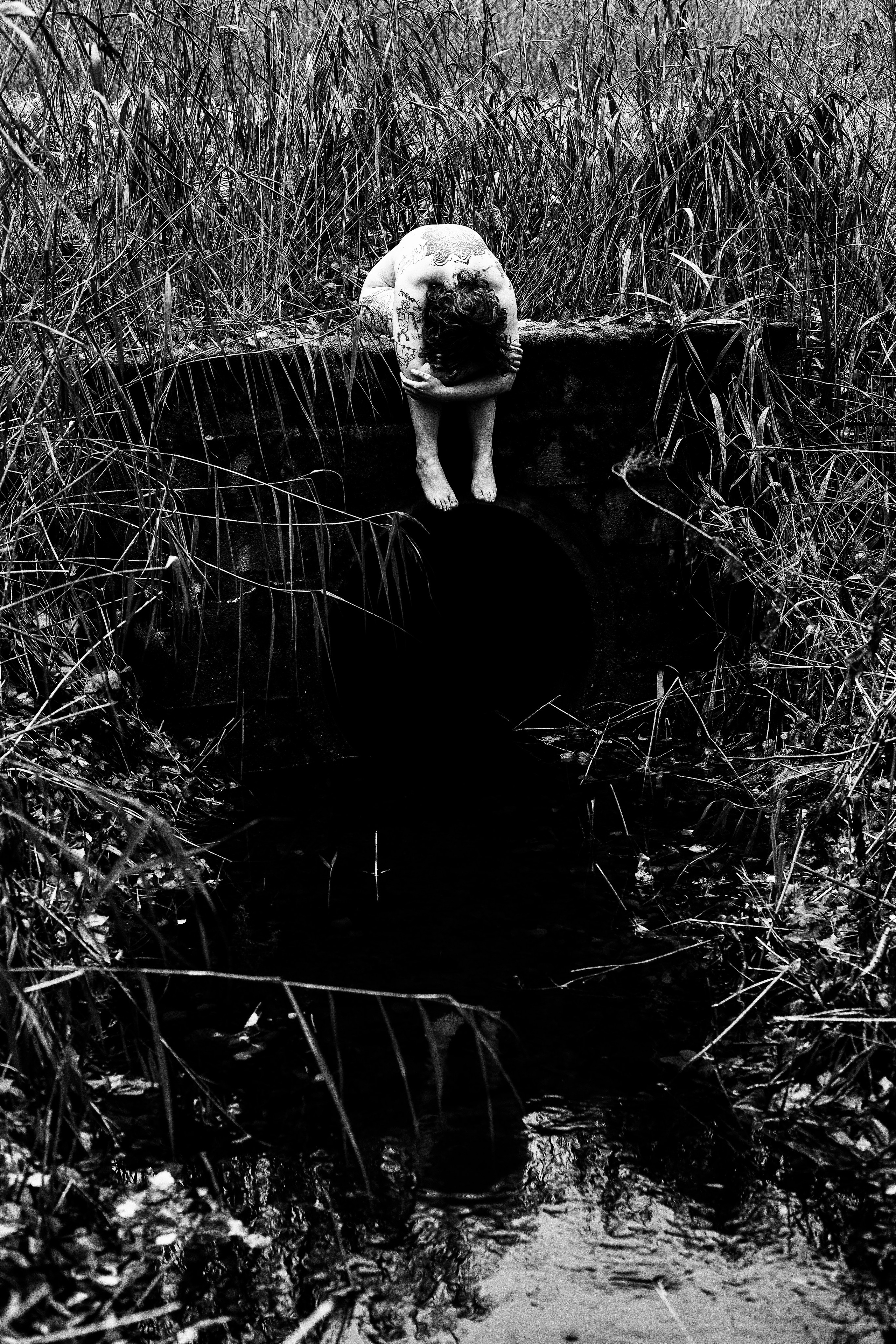 Настя Облако. Черно-белый фотограф Дмитрий Пчелкин