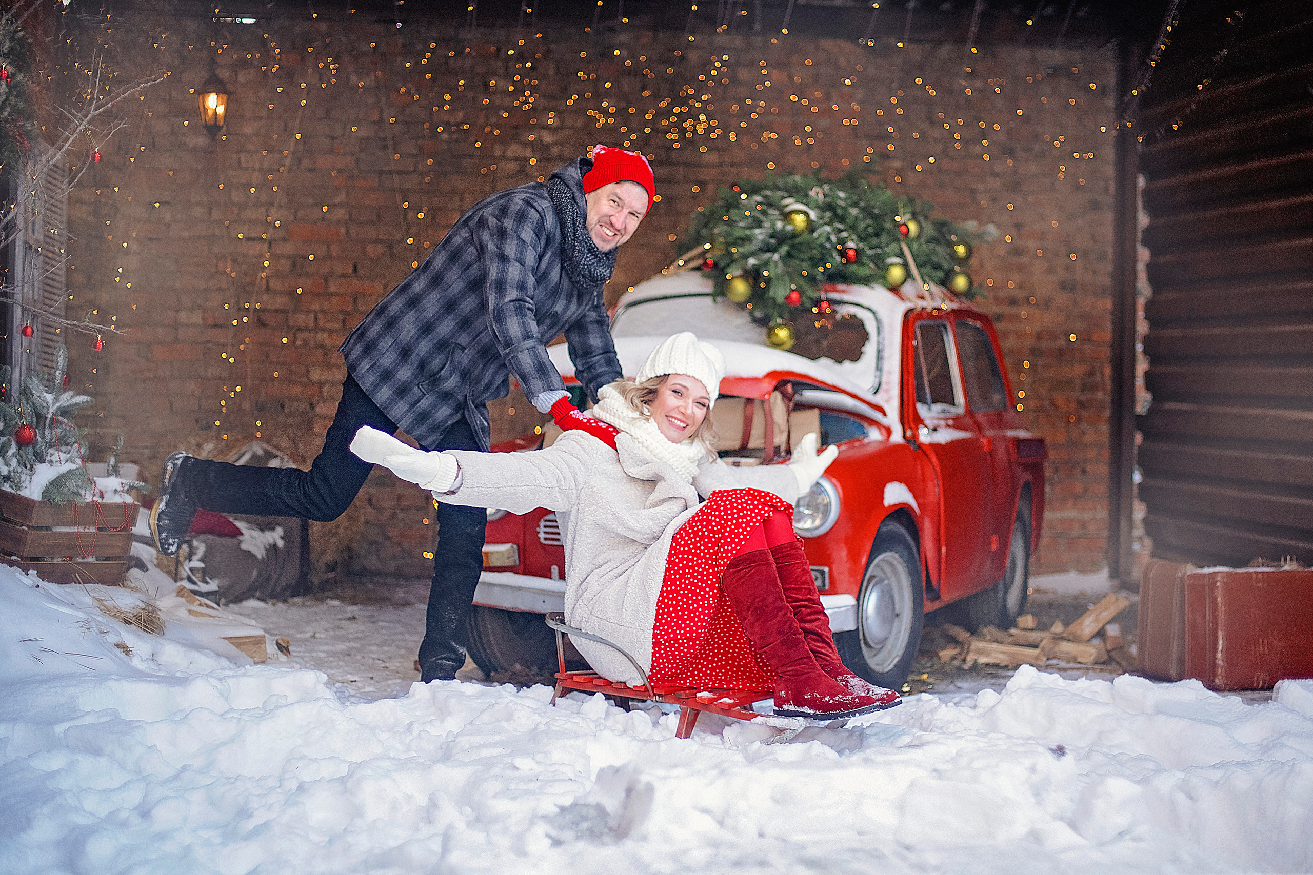 Снежная история. Семейный и детский фотограф В Ростове-на-Дону Юлия Скилиоти