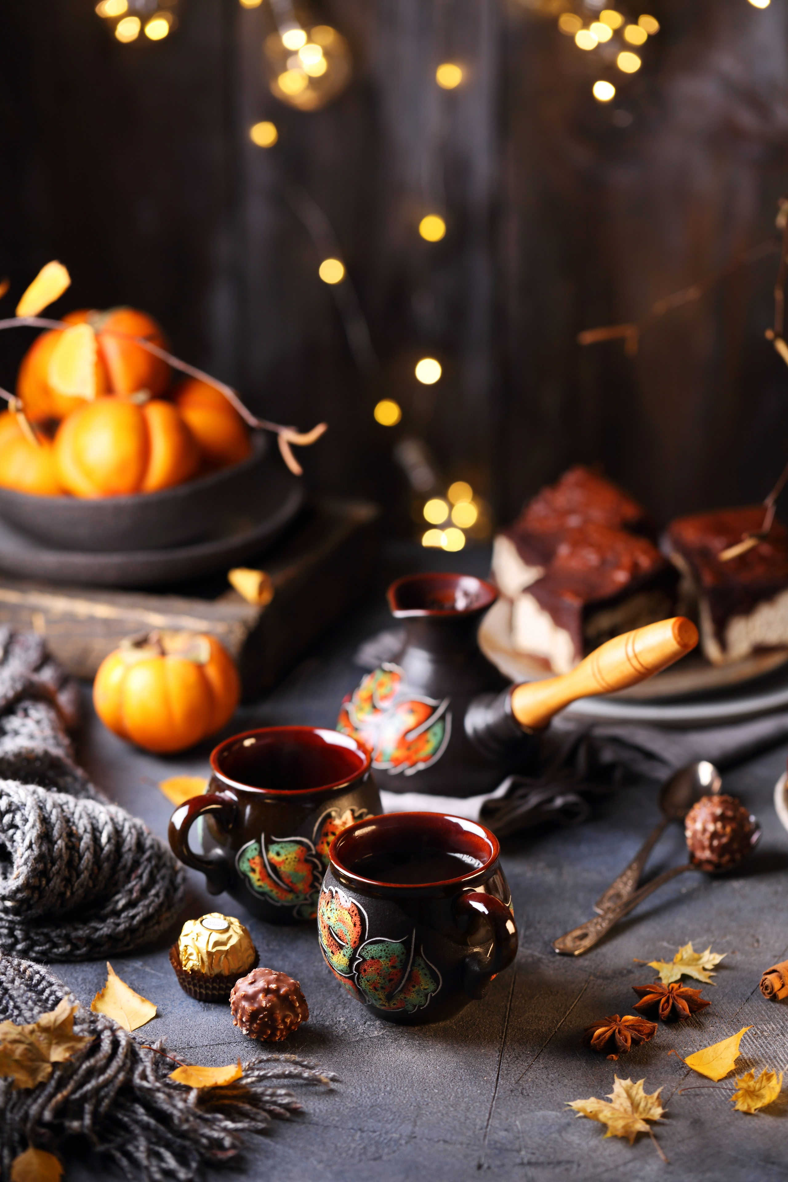 Посуда для чая и кофе. Фуд-фотограф Оксана Голева