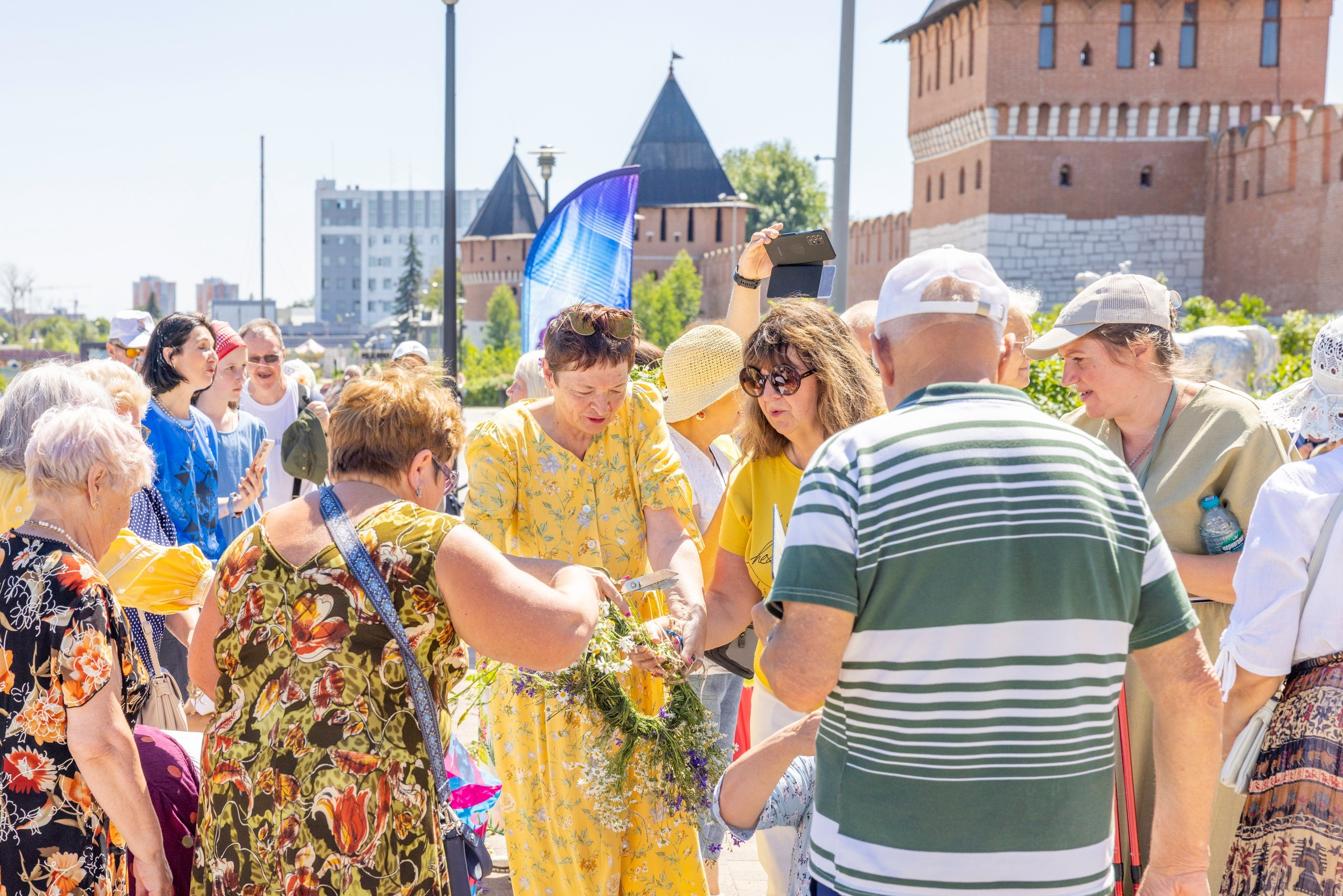 Фестиваль «Ромашковый хоровод». Северная ходьба. Фотограф в Туле Крупский АнДРей. Фотостудия «КАДР71» в Туле
