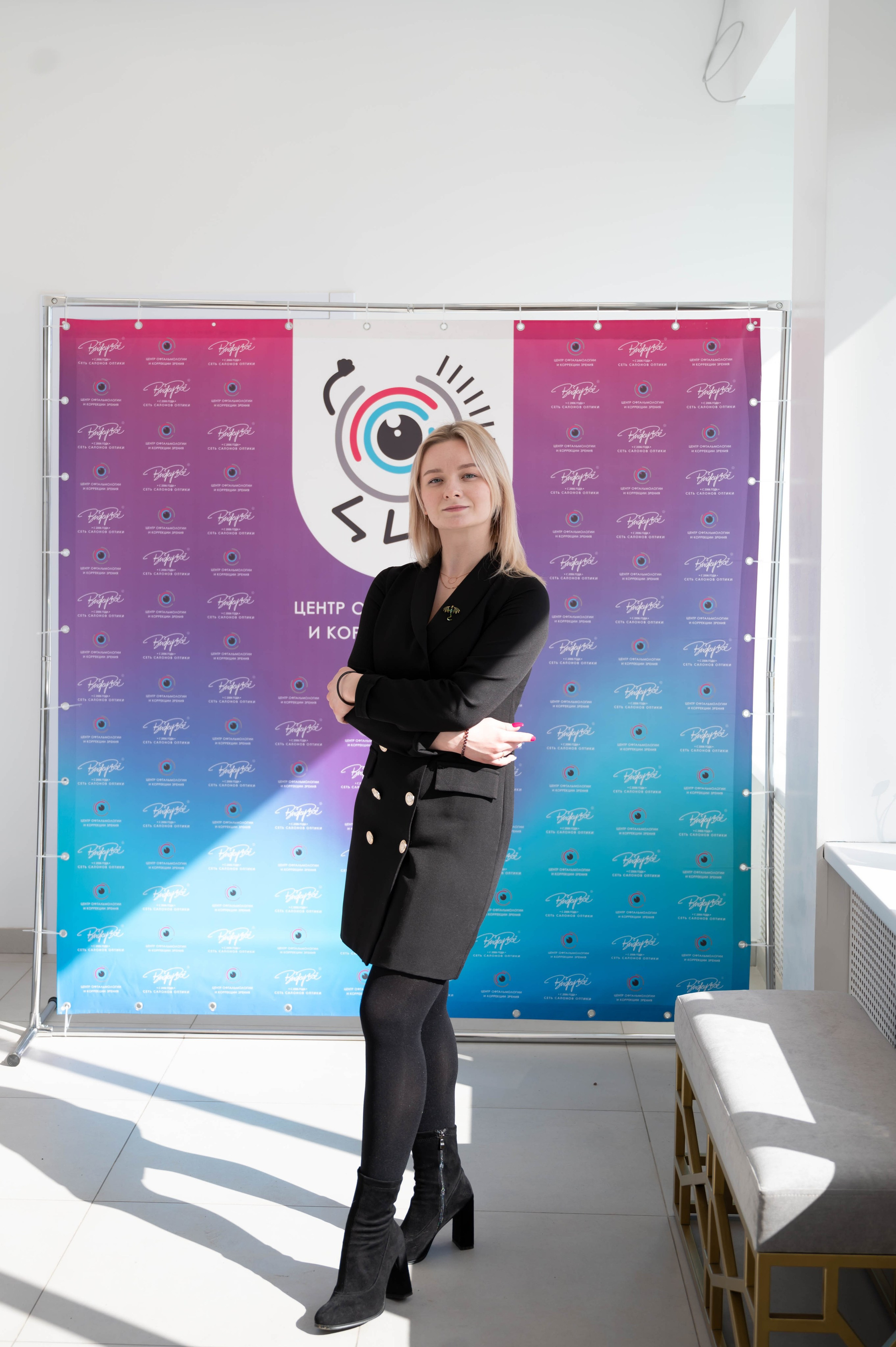 Съёмка открытия оптики