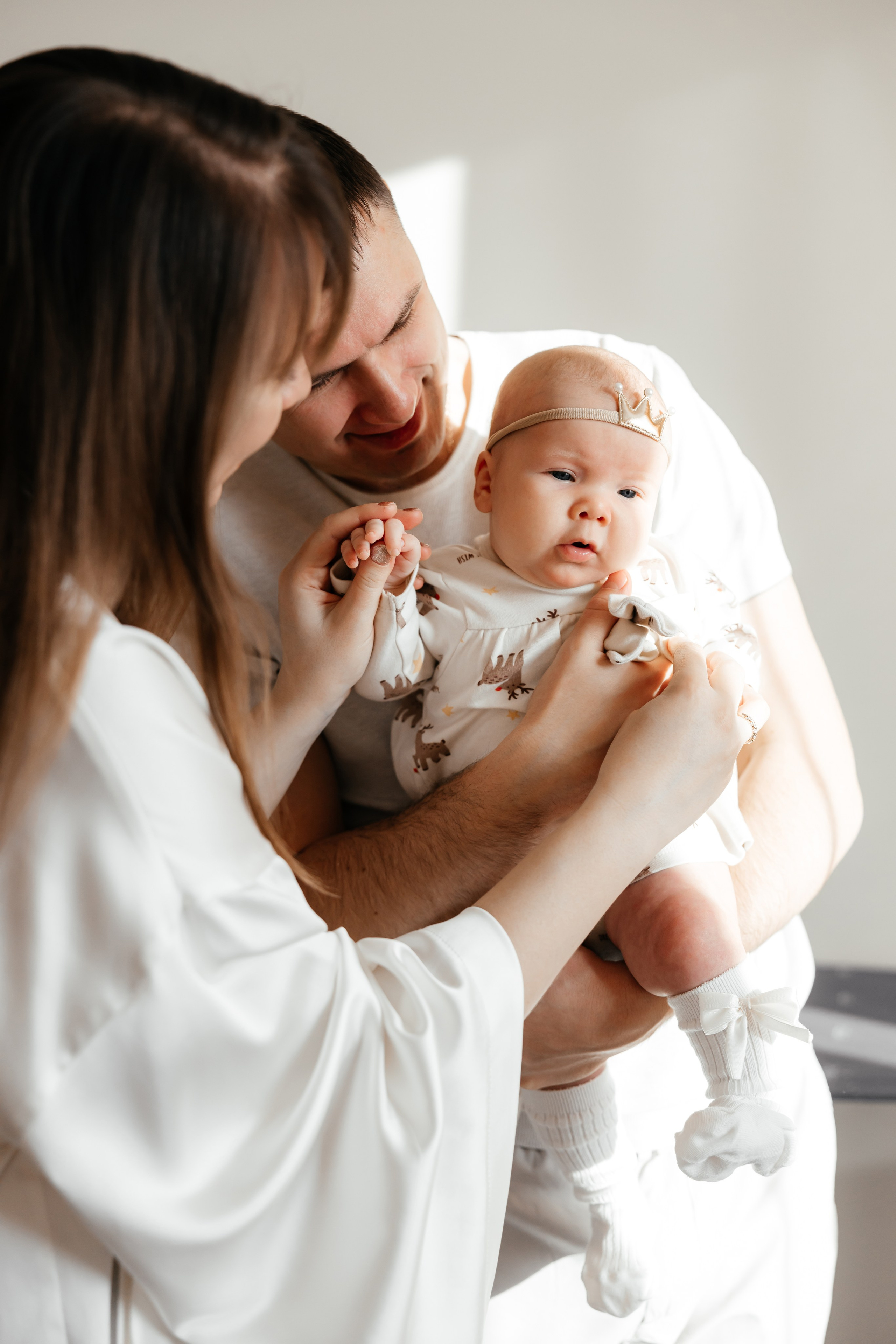 Андрей, Евгения и Виктория. Свадебный и семейный фотограф Анна Печенкина