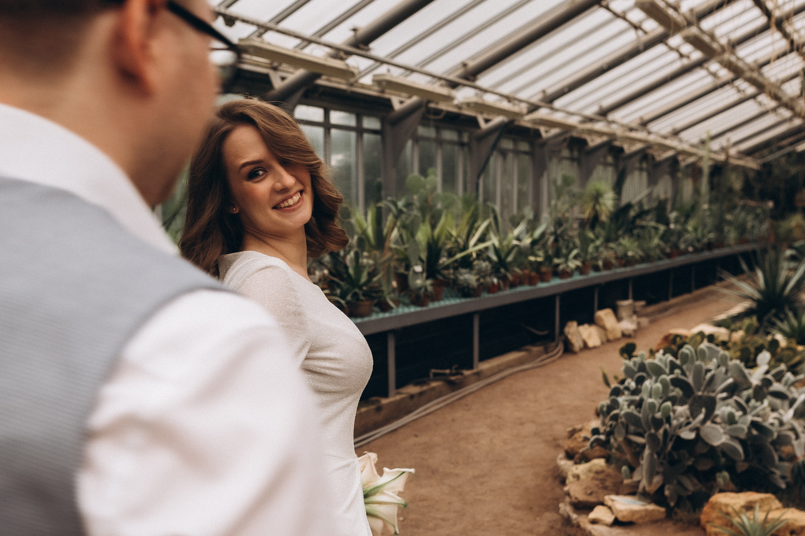 Загс+Оранжерея (камерная свадьба). Фотограф ПИТЕР СПБ Надежда Баранова