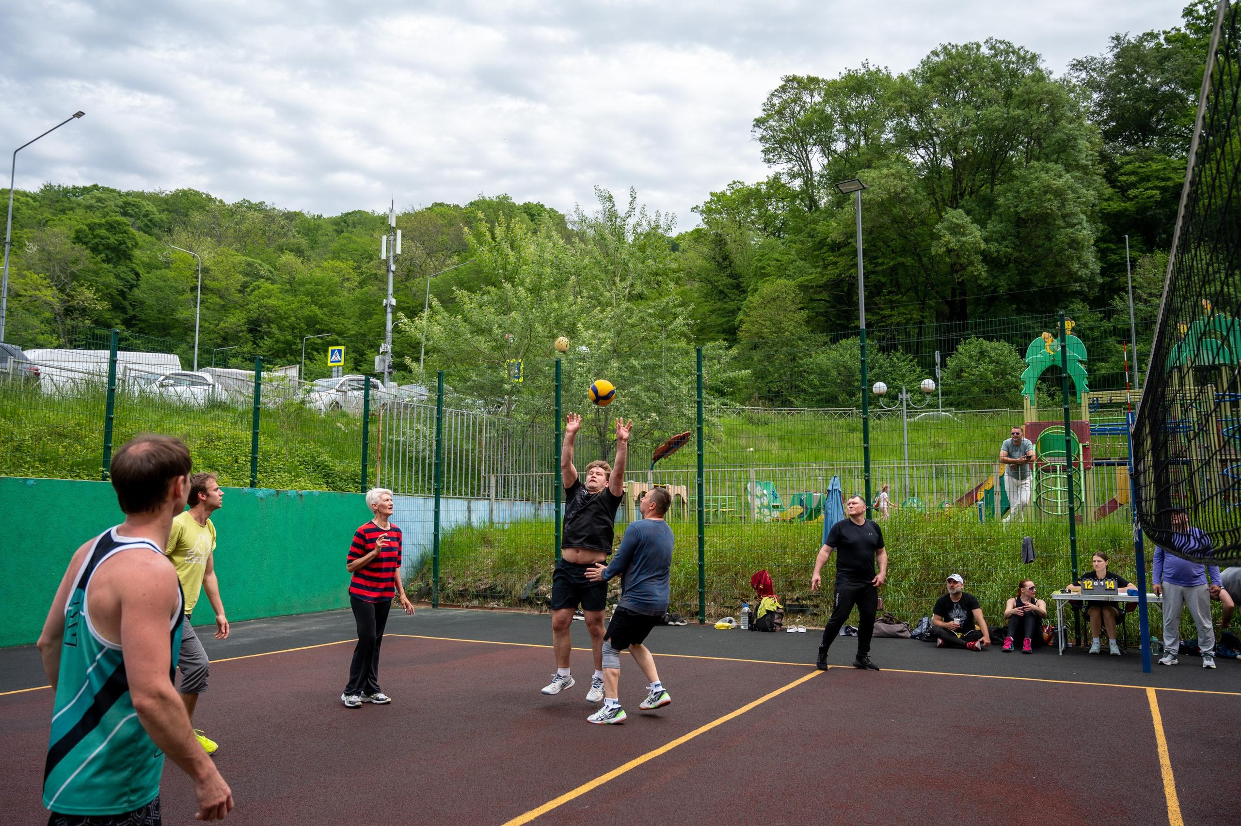 Турнир по Волейболу. Фотографирую счастливых людей в Сочи