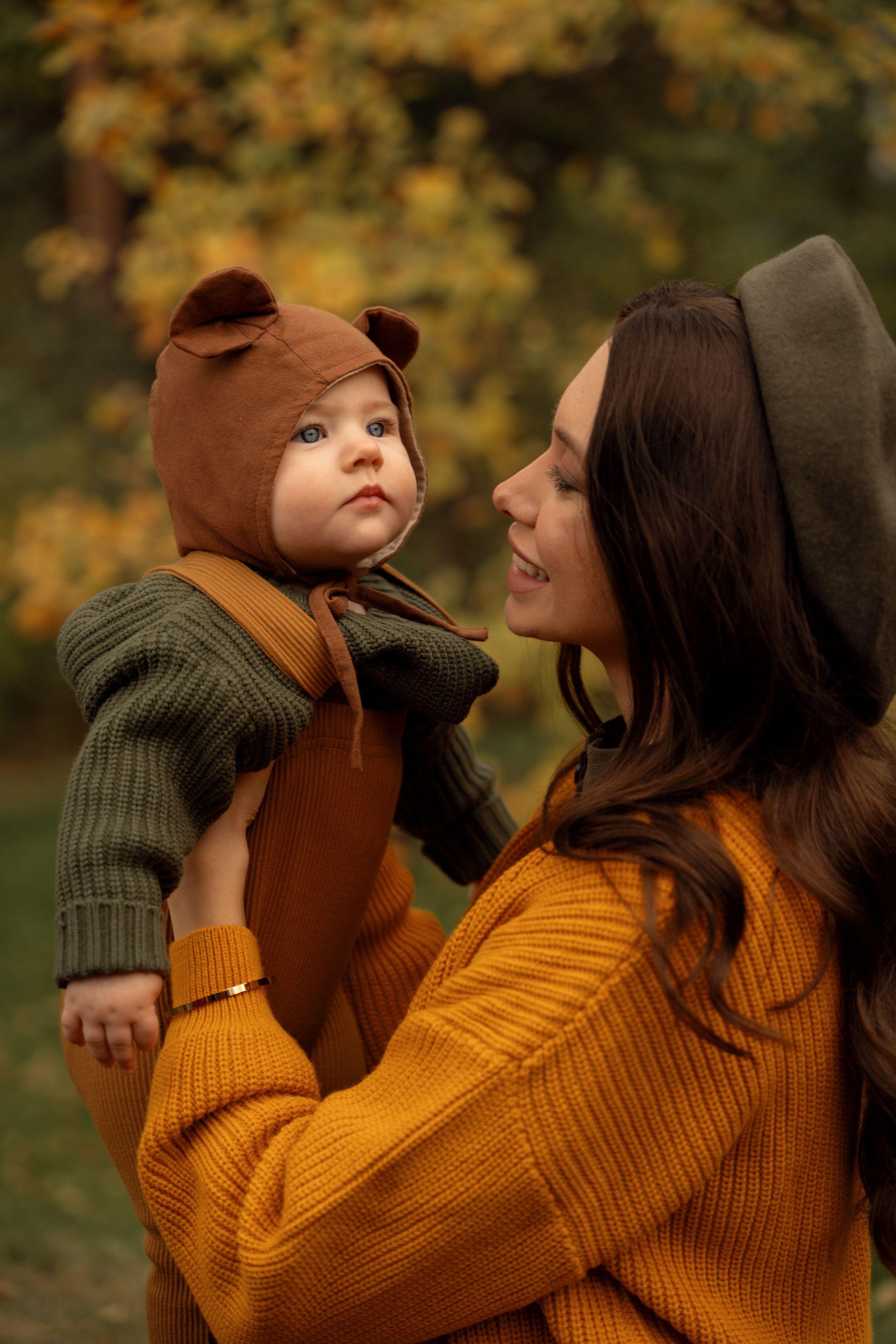 Осень в парке. Семейный фотограф Москва. Фотограф беременности и материнства Москва