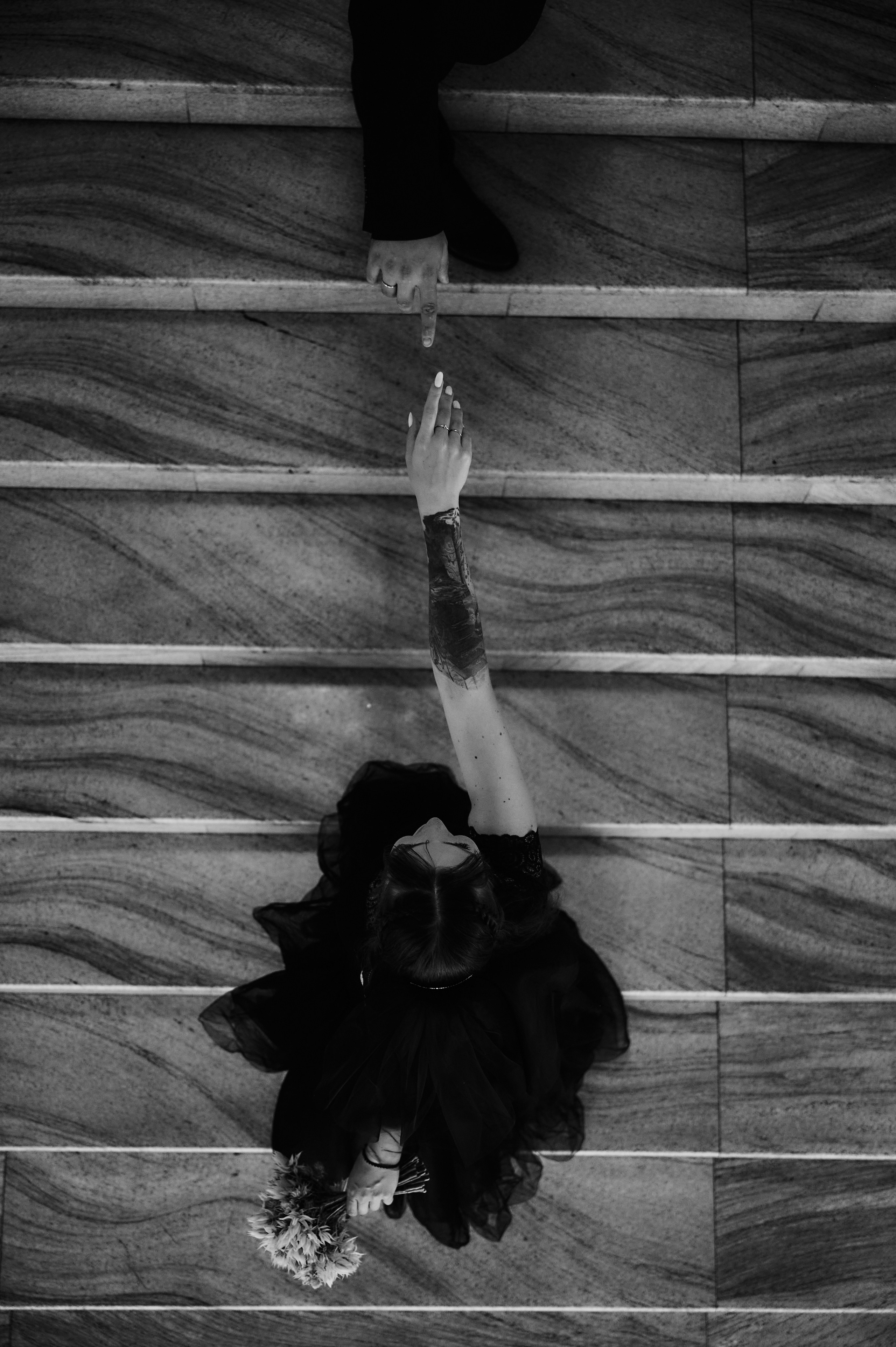 Свадебная фотосессия в Туле в черном. Свадебный фотограф в Туле Никита Беляев