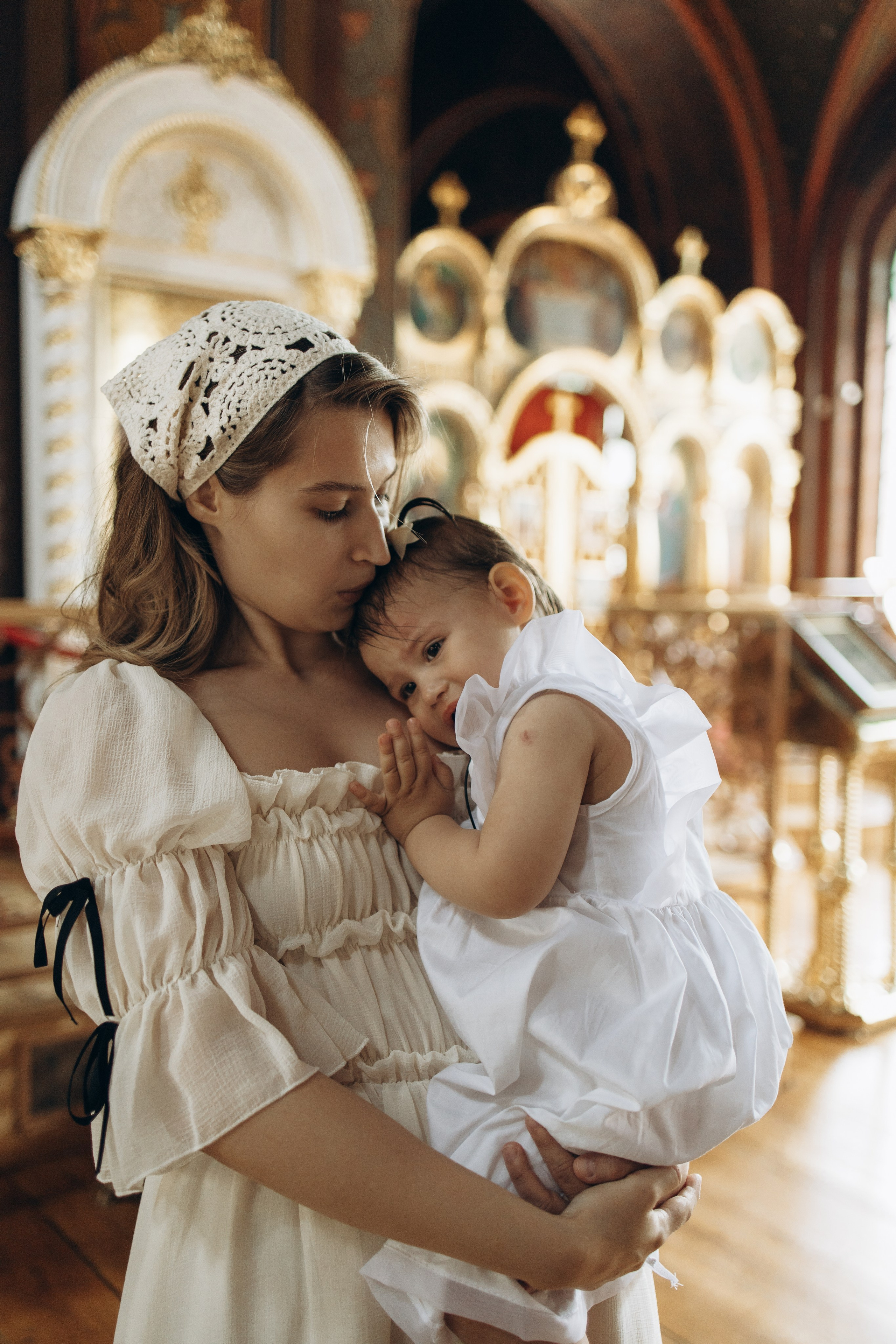 Крещение Стефании. Самый теплый фотограф в Краснодаре Рябоконь Ксения