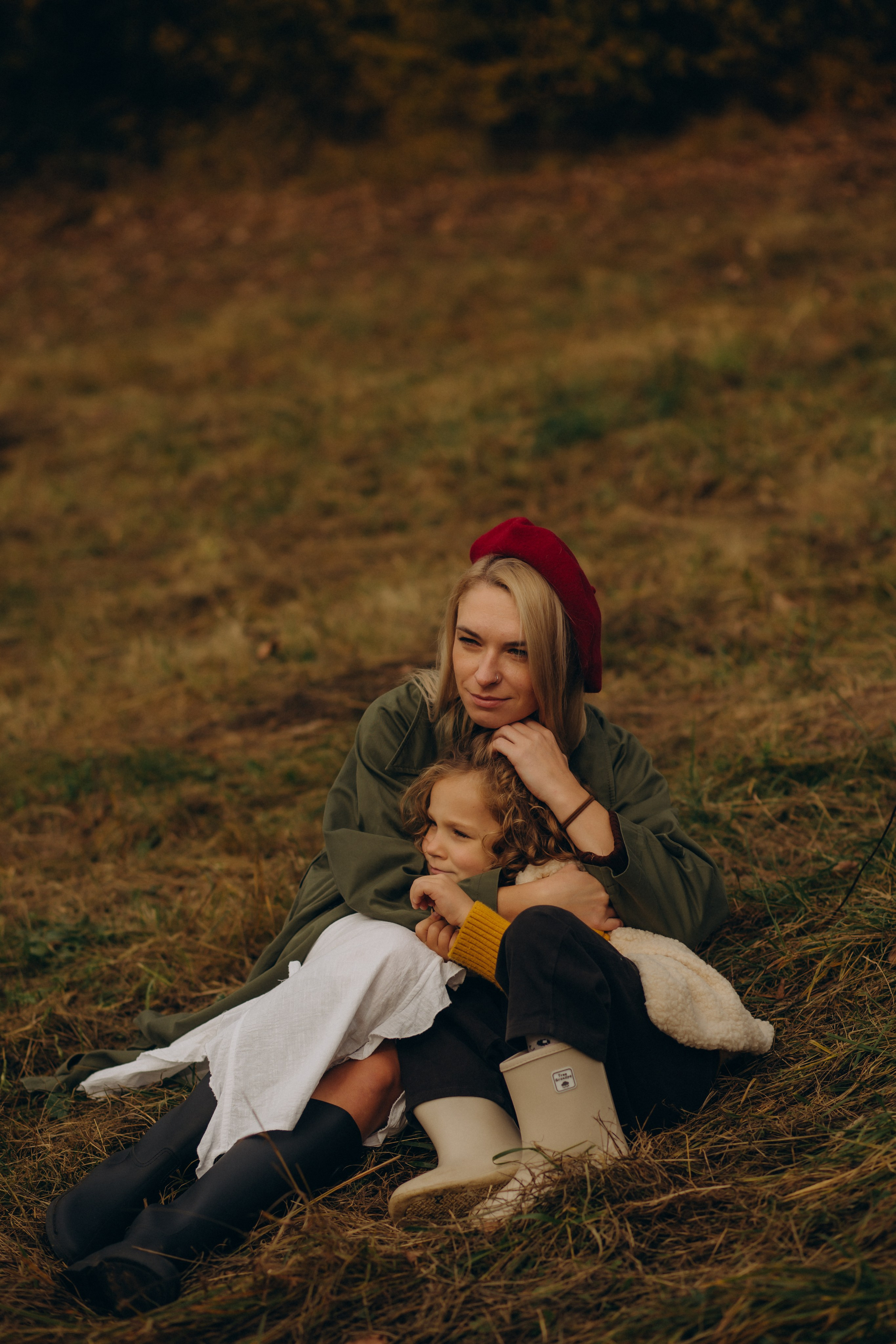 Мама и дочка в оврагах. Ваш фотограф АНАстасия Земскова