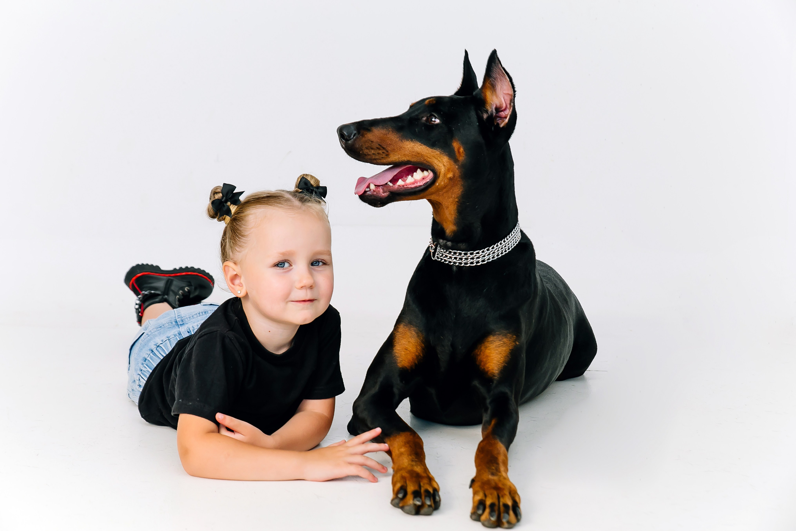 Фотопроект с доберманом. Свадебный и семейный фотограф в Краснодаре Илонна Ковалева
