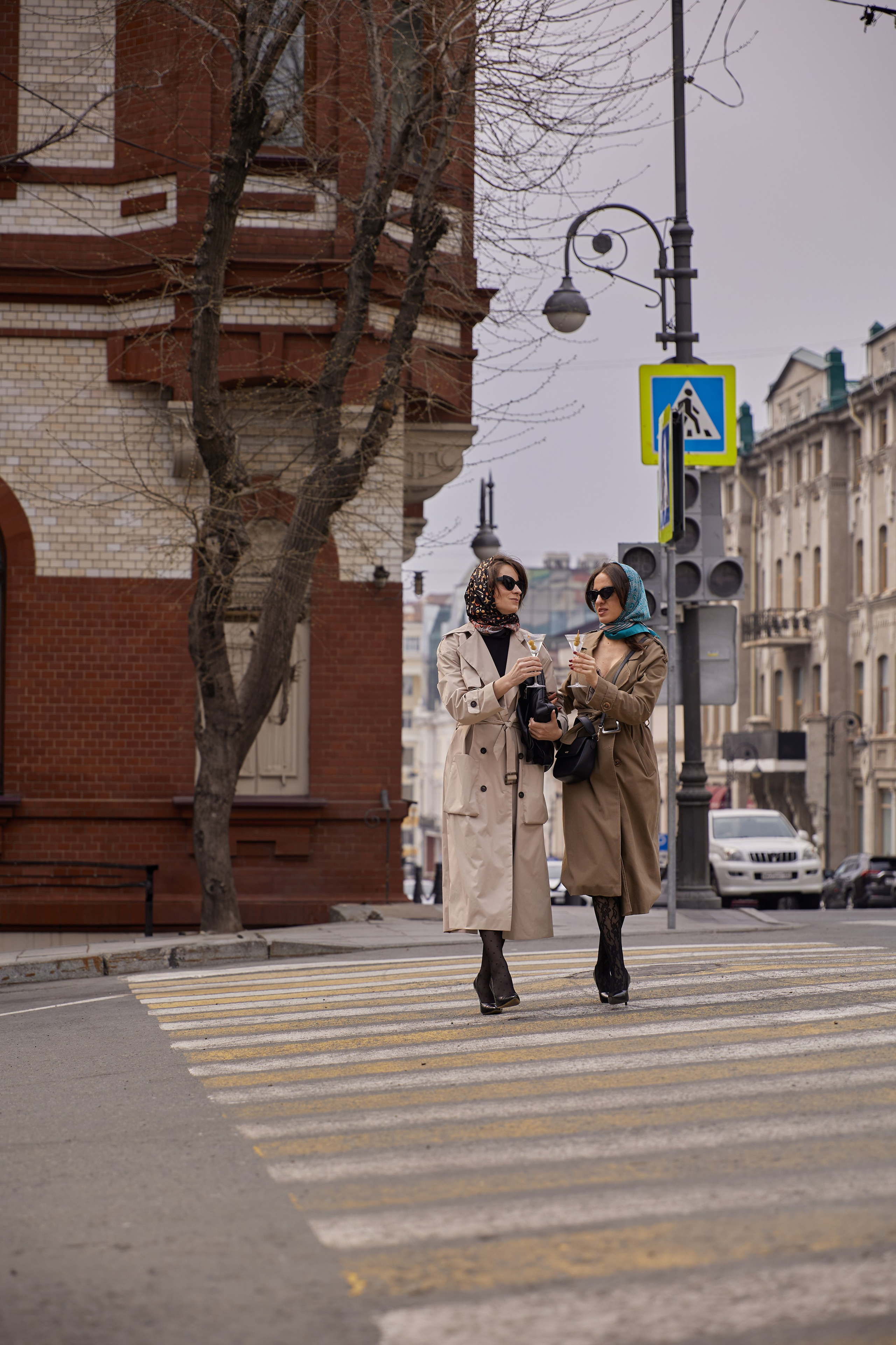 Фотопрогулка Марины и Александры. Фотограф женского портрета, беременности и материнства Харькова Елена