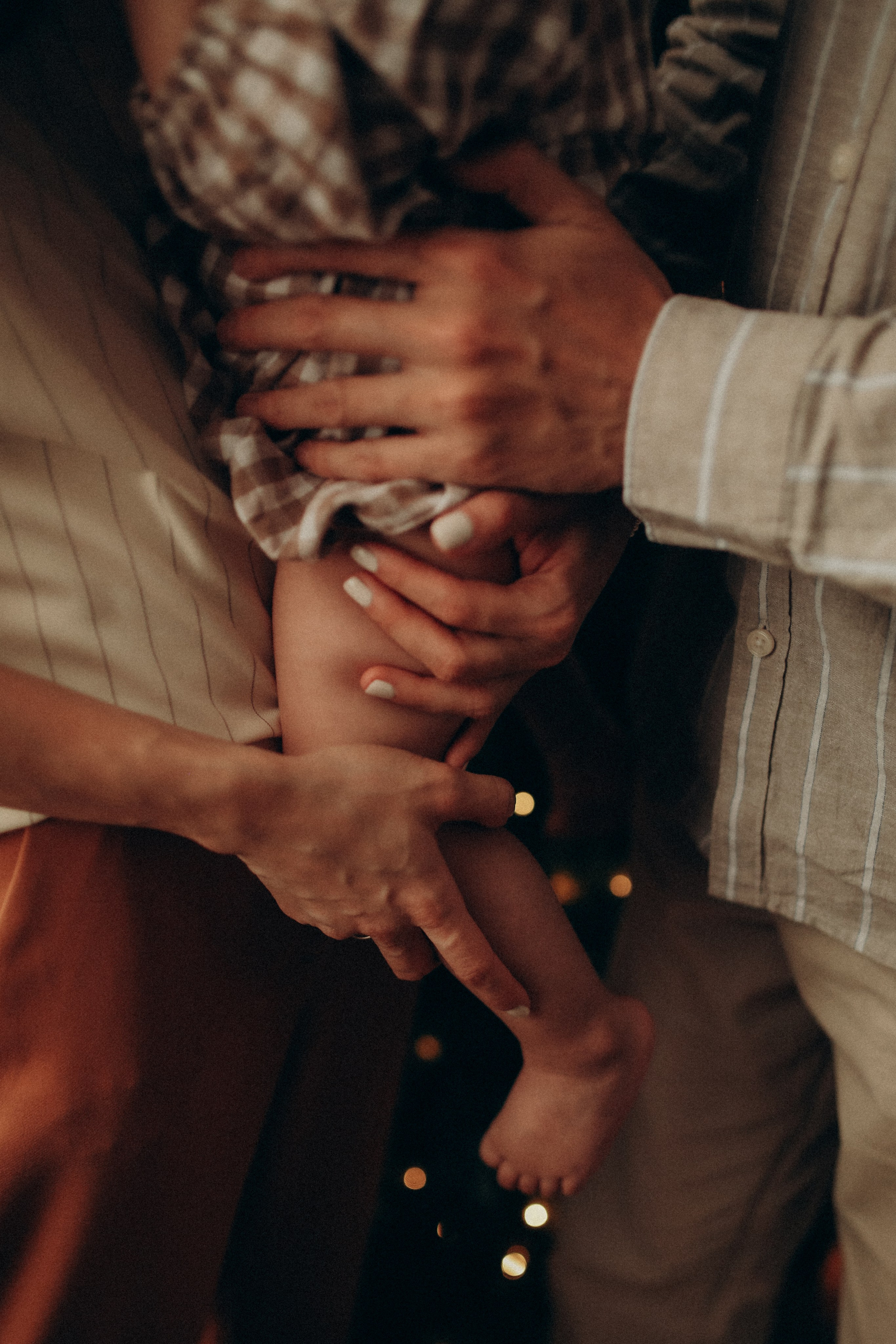 Барно, Сергей и крошка Таисия. Семейный фотограф в Москве и Люберцах Юлия Гуськова