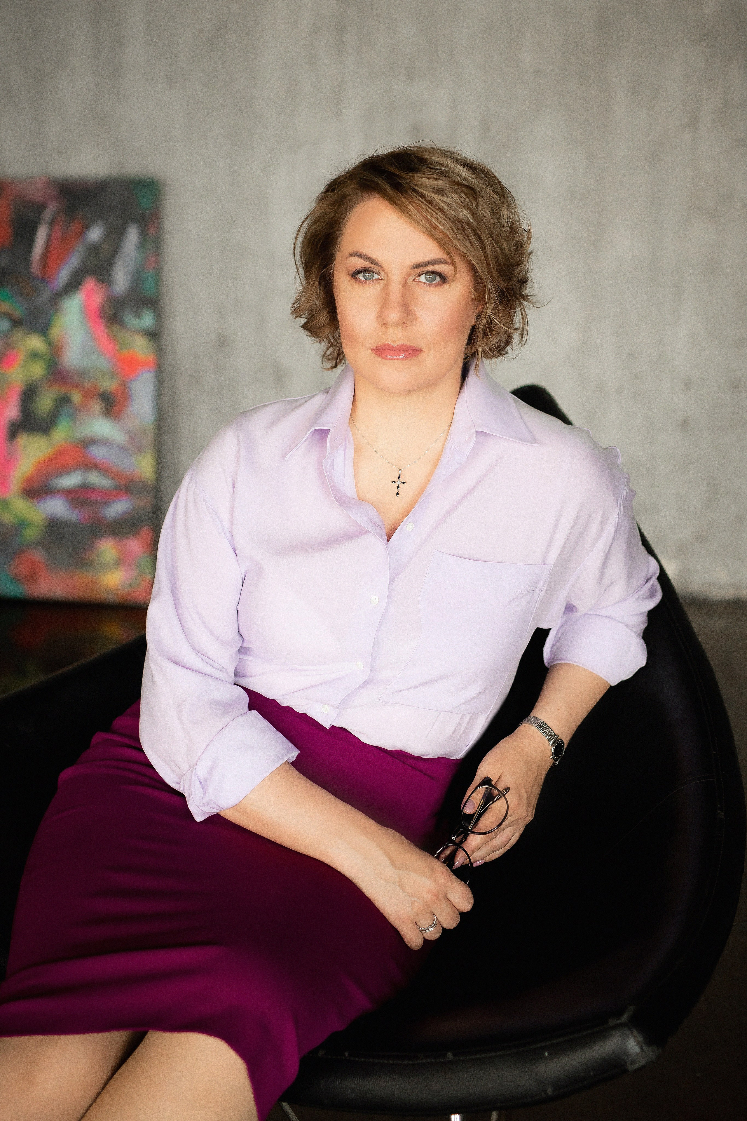 Деловой портрет для Виктории. Семейный фотограф в Москве