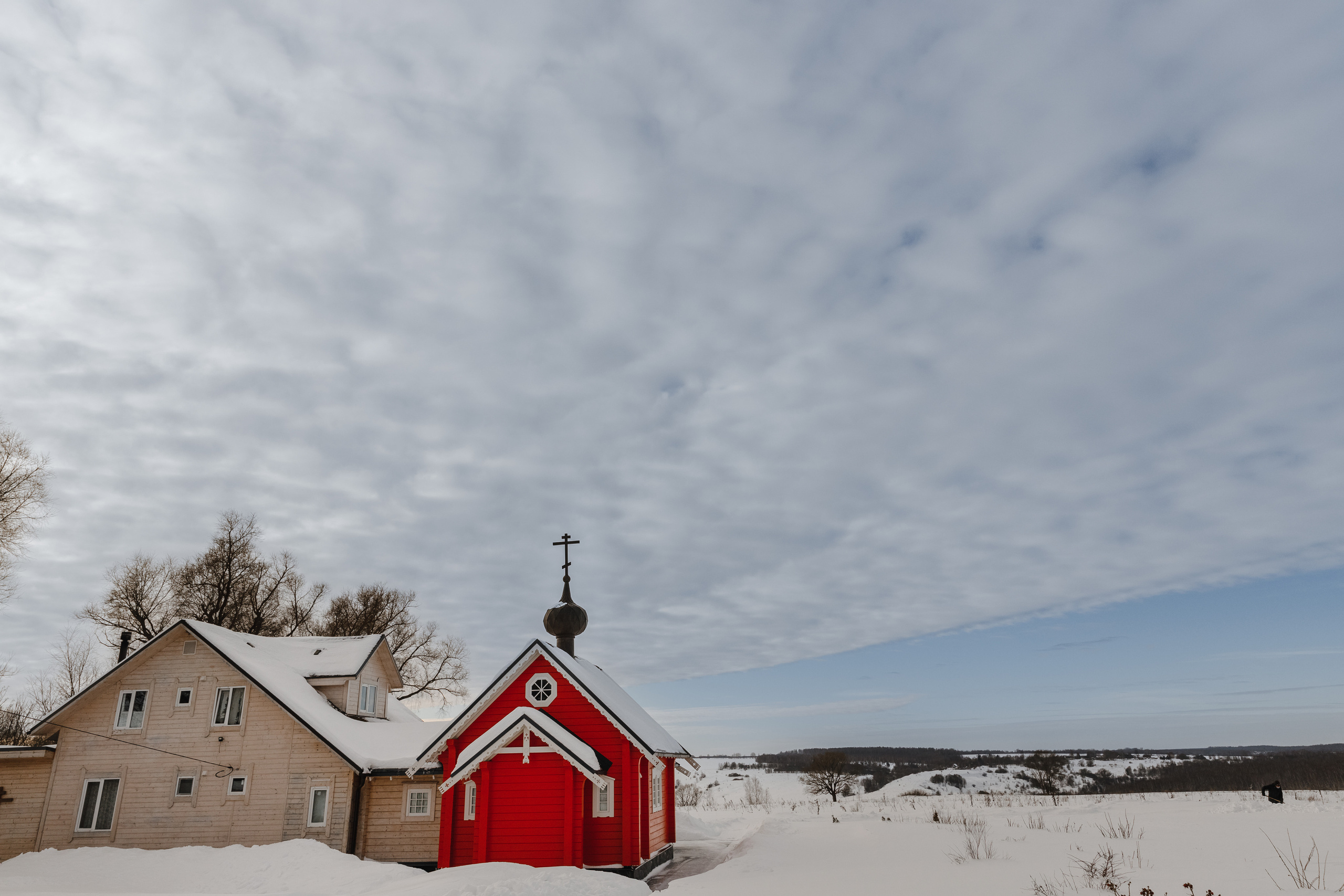 Женская монашеская община в честь свв. Назария и Антипы. Фотограф Виталий Верескун. Козельск-Калуга