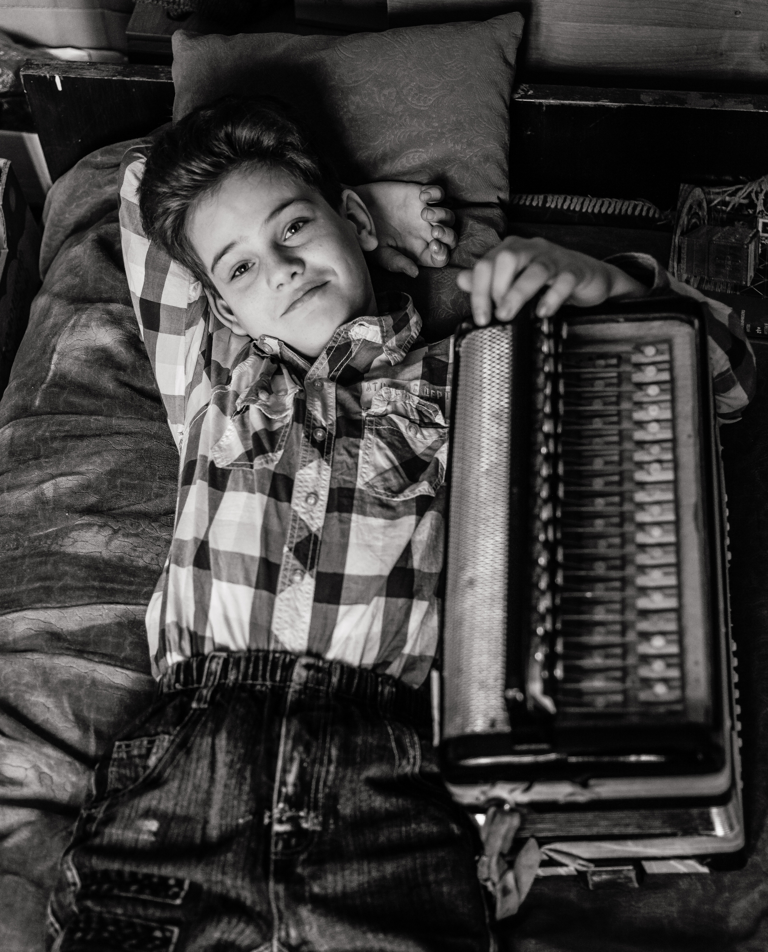 Детский портрет. Фотограф Виталий Верескун. Козельск-Калуга